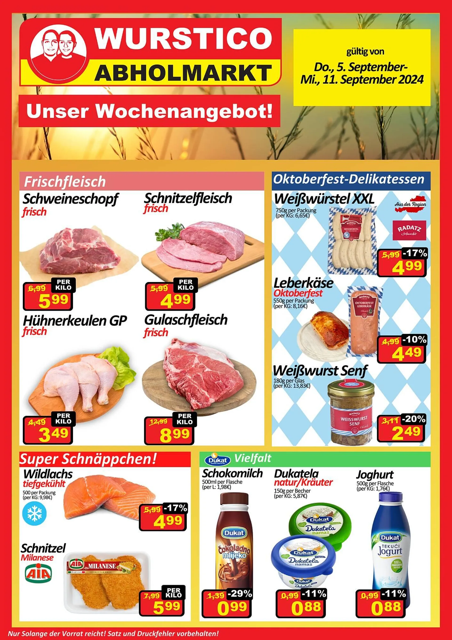 Wurstico Flugblatt - 1