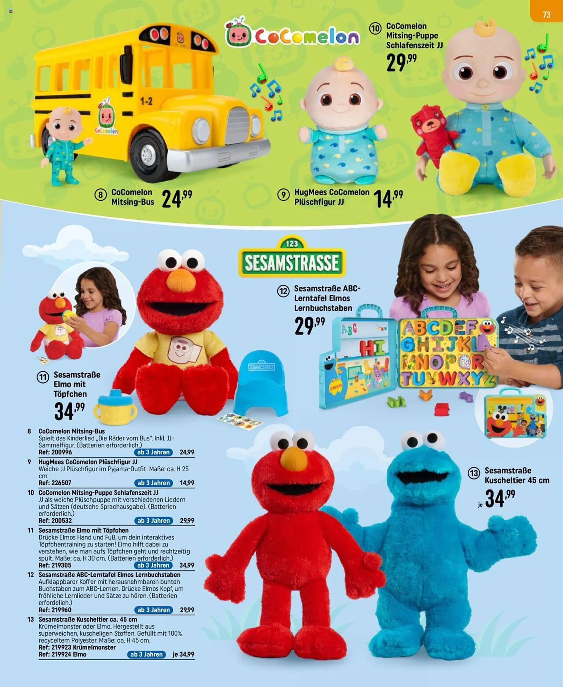 Smyths Toys Flugblatt von 29. September bis 14. Dezember 2023 - Flugblätt seite  73