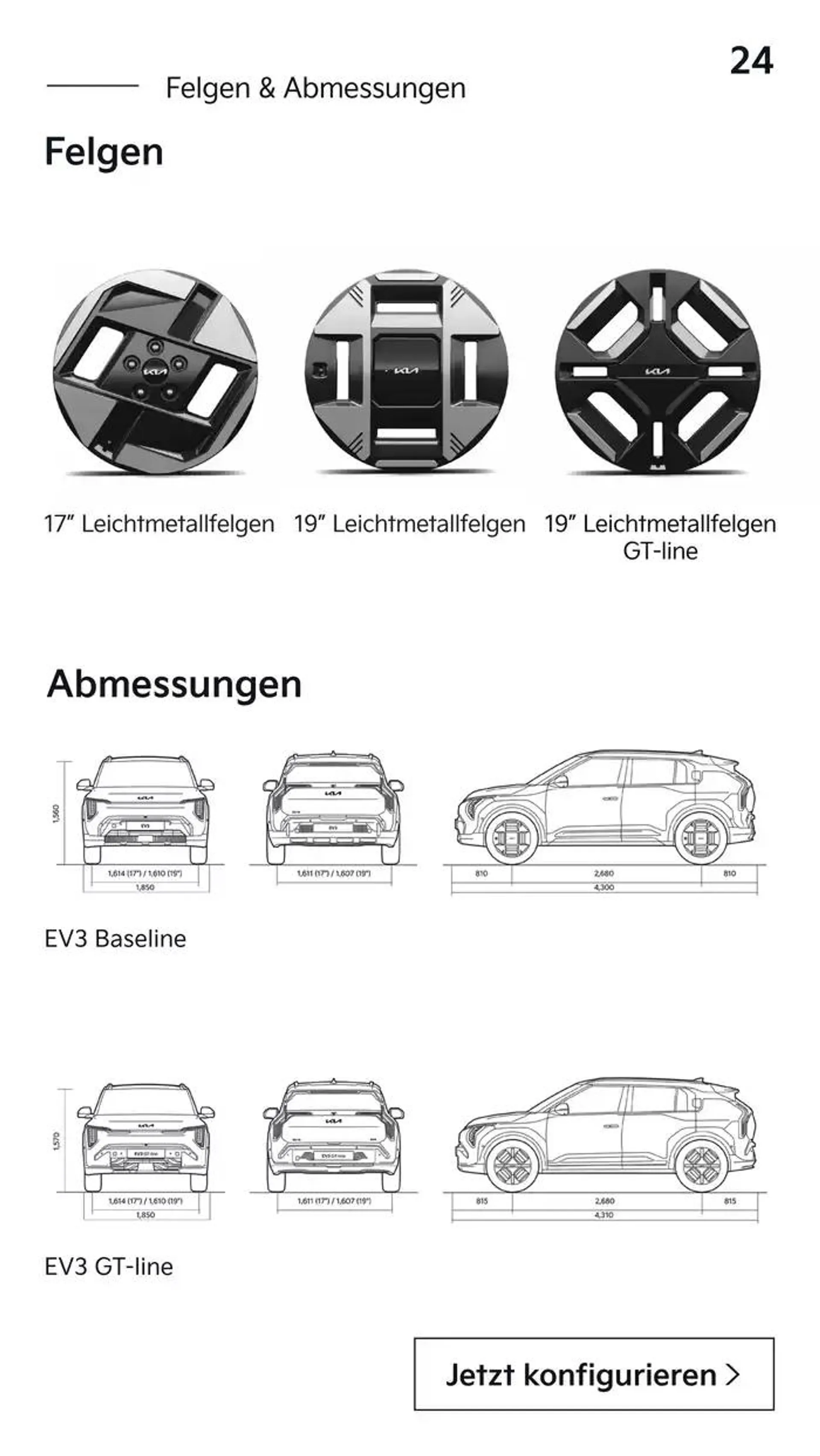 Kia EV3 von 10. Oktober bis 10. Oktober 2025 - Flugblätt seite  24