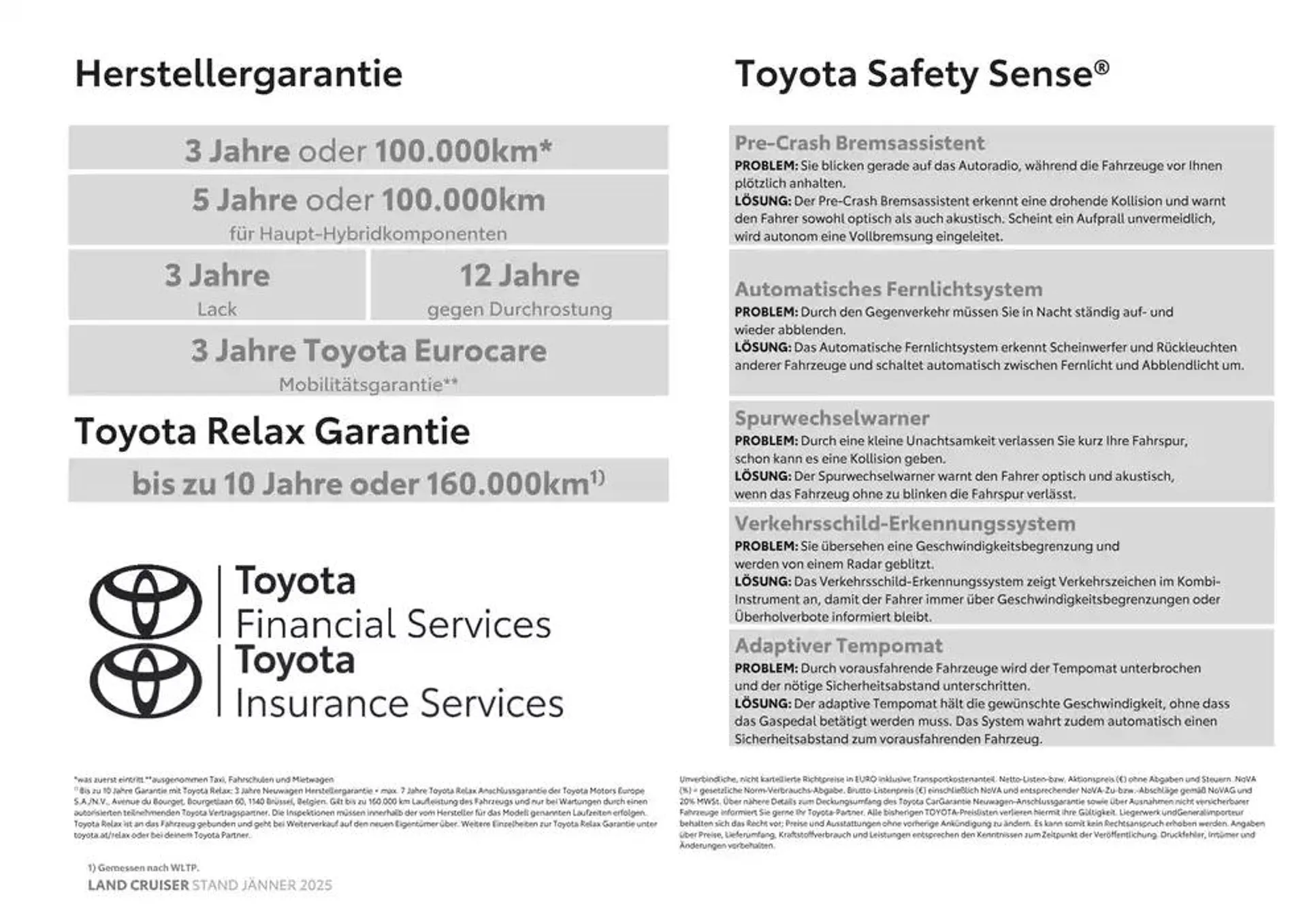 Toyota Land Cruiser von 4. Jänner bis 4. Jänner 2026 - Flugblätt seite  15