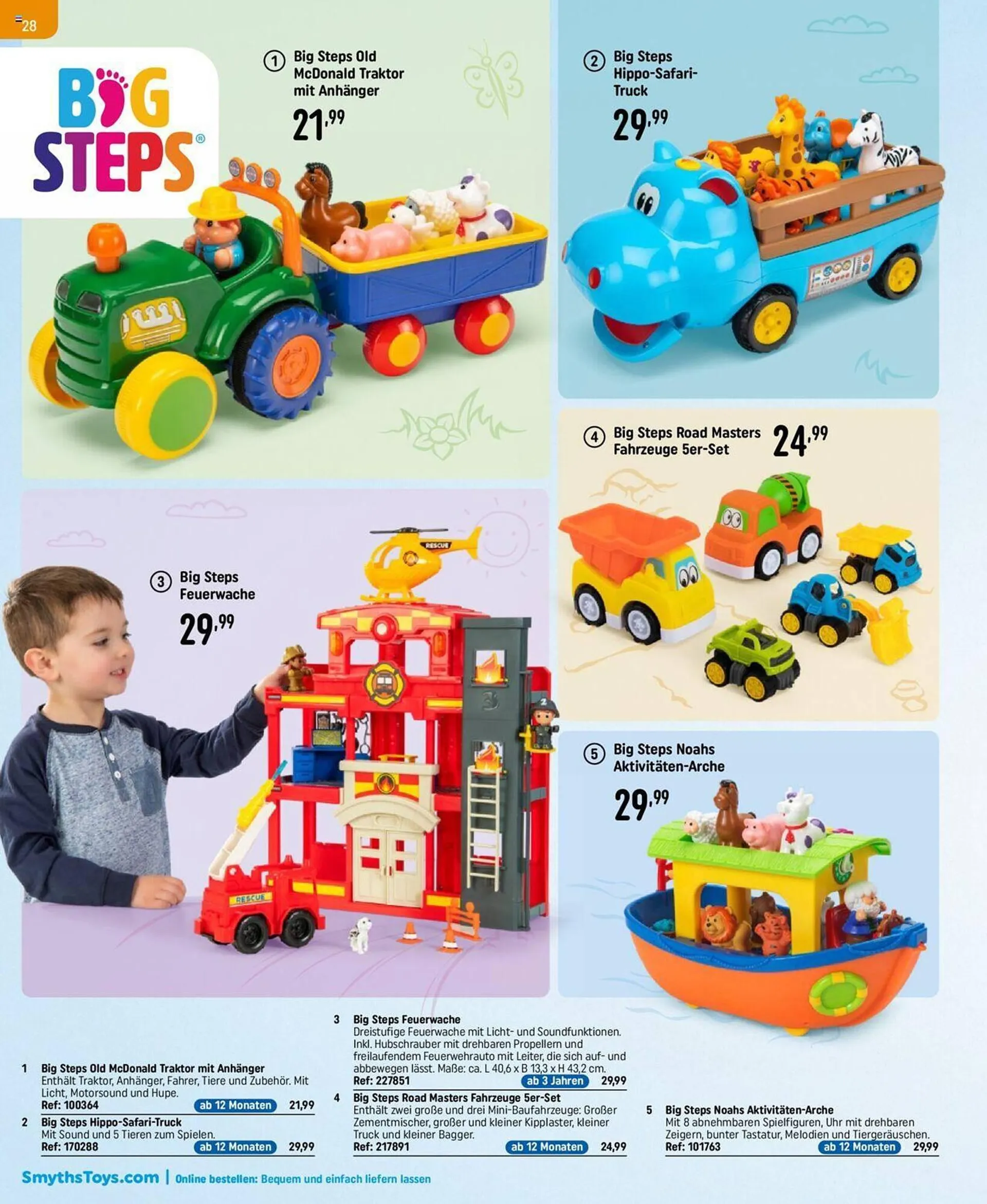 Smyths Toys Flugblatt von 25. September bis 13. Dezember 2024 - Flugblätt seite  28