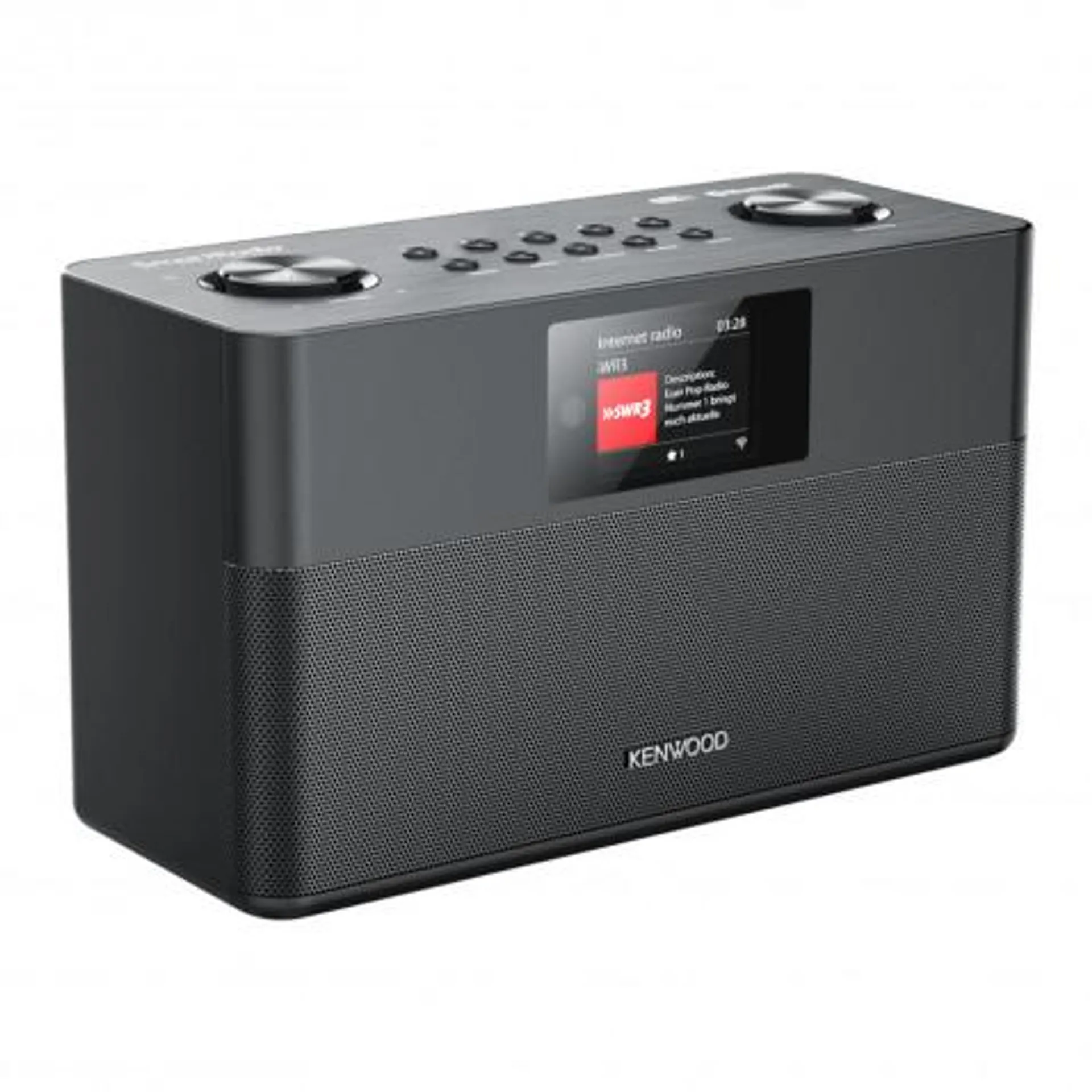 Kenwood CR-ST100S-B schwarz Smart-Radio mit DAB+ Bluetooth USB