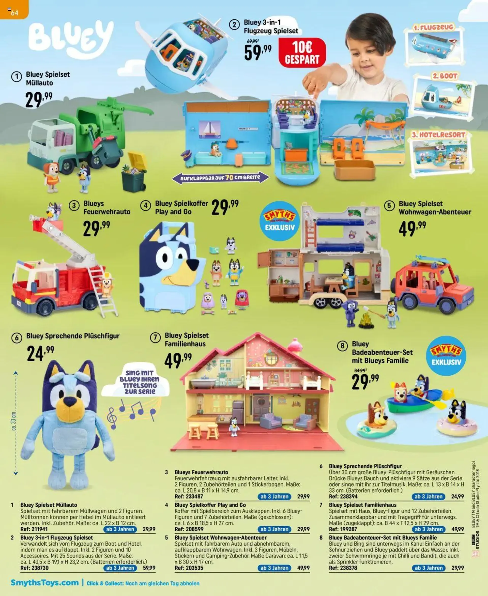 Smyths Toys Angebote von 25. September bis 13. Dezember 2024 - Flugblätt seite  64