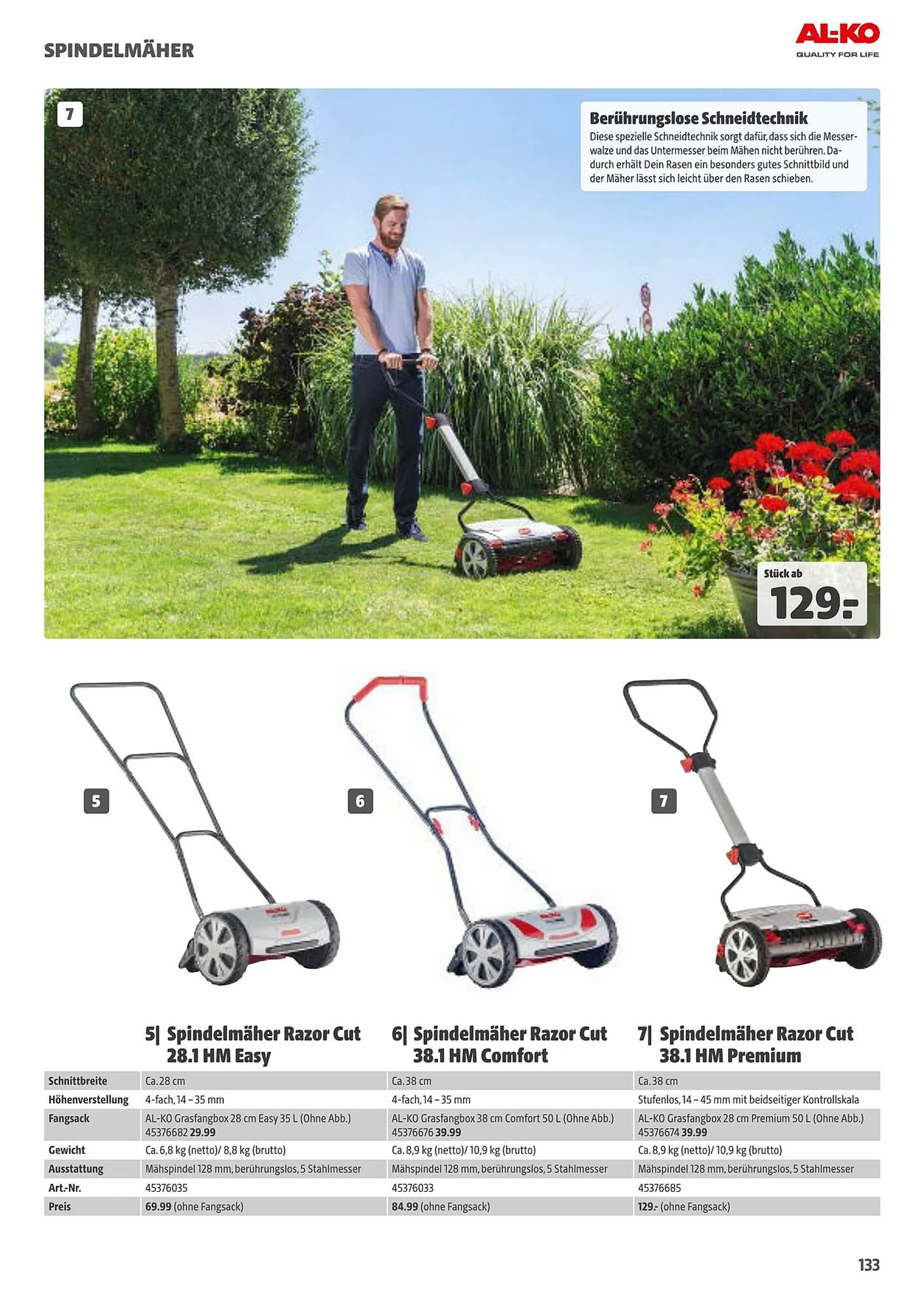 Liebmarkt Flugblatt von 9. Juni bis 31. August 2024 - Flugblätt seite  133