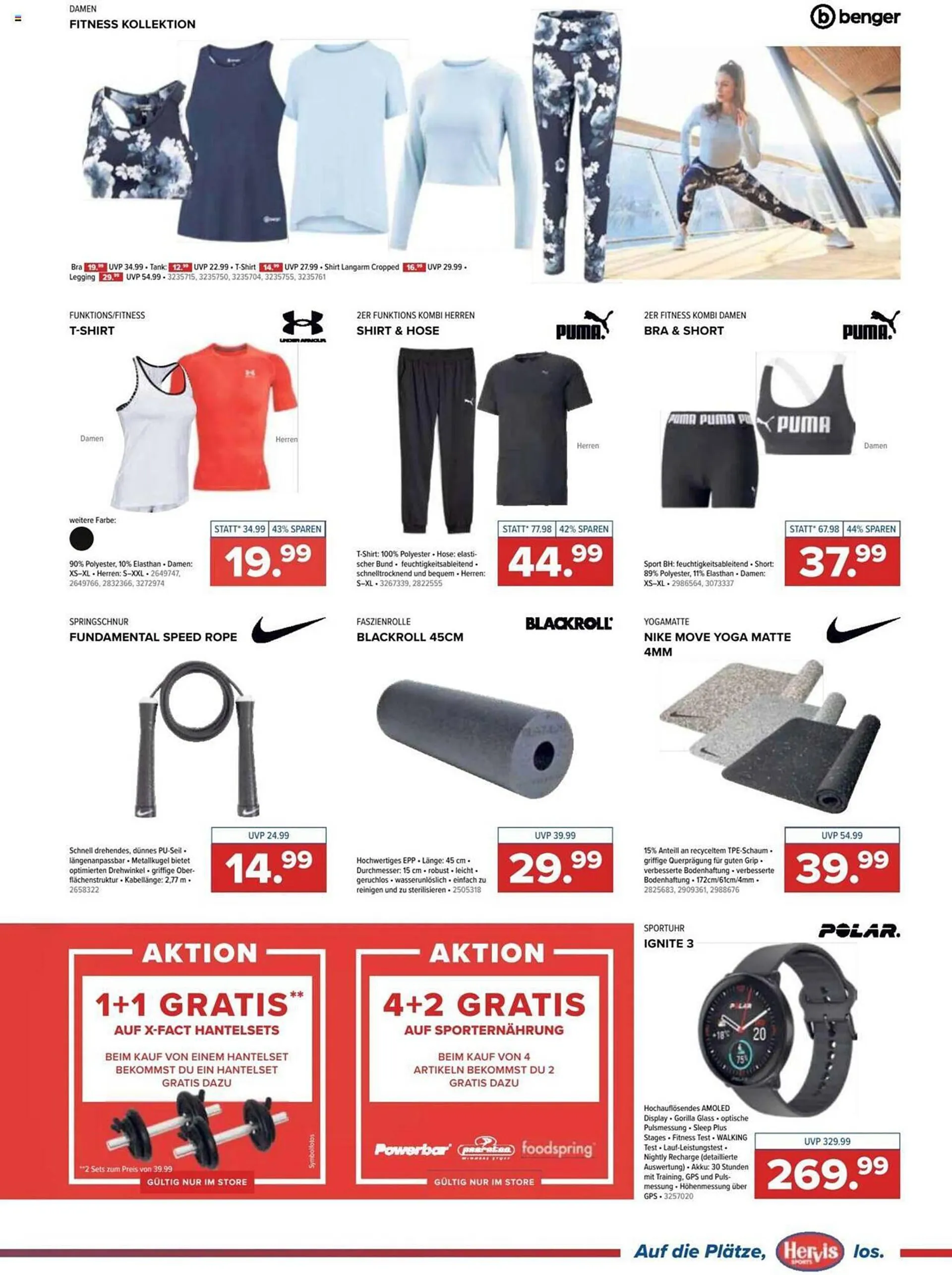 Hervis Flugblatt von 25. September bis 1. Oktober 2023 - Flugblätt seite  7