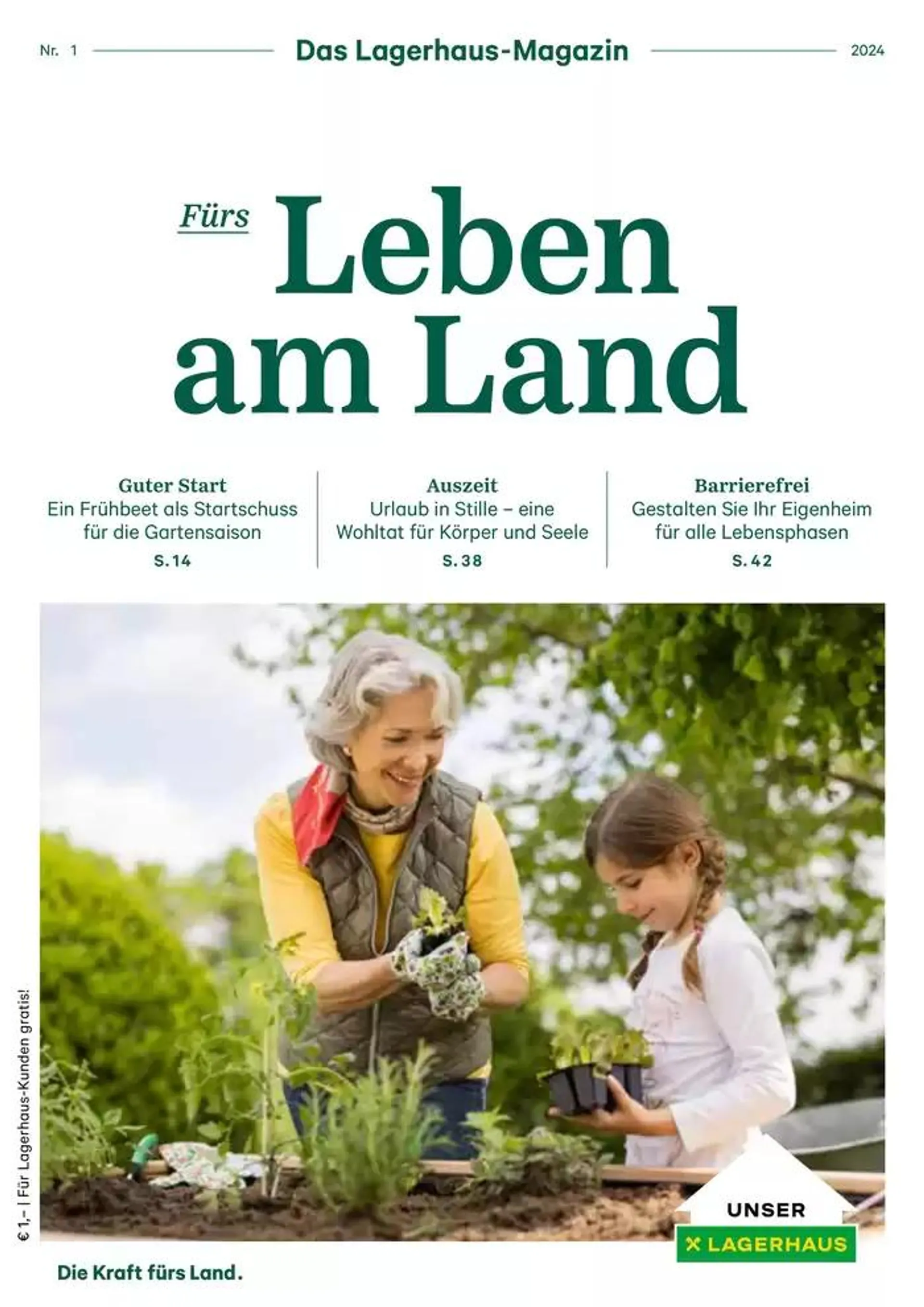 Nr. 1 - Lagerhaus Magazin 2024 - 1