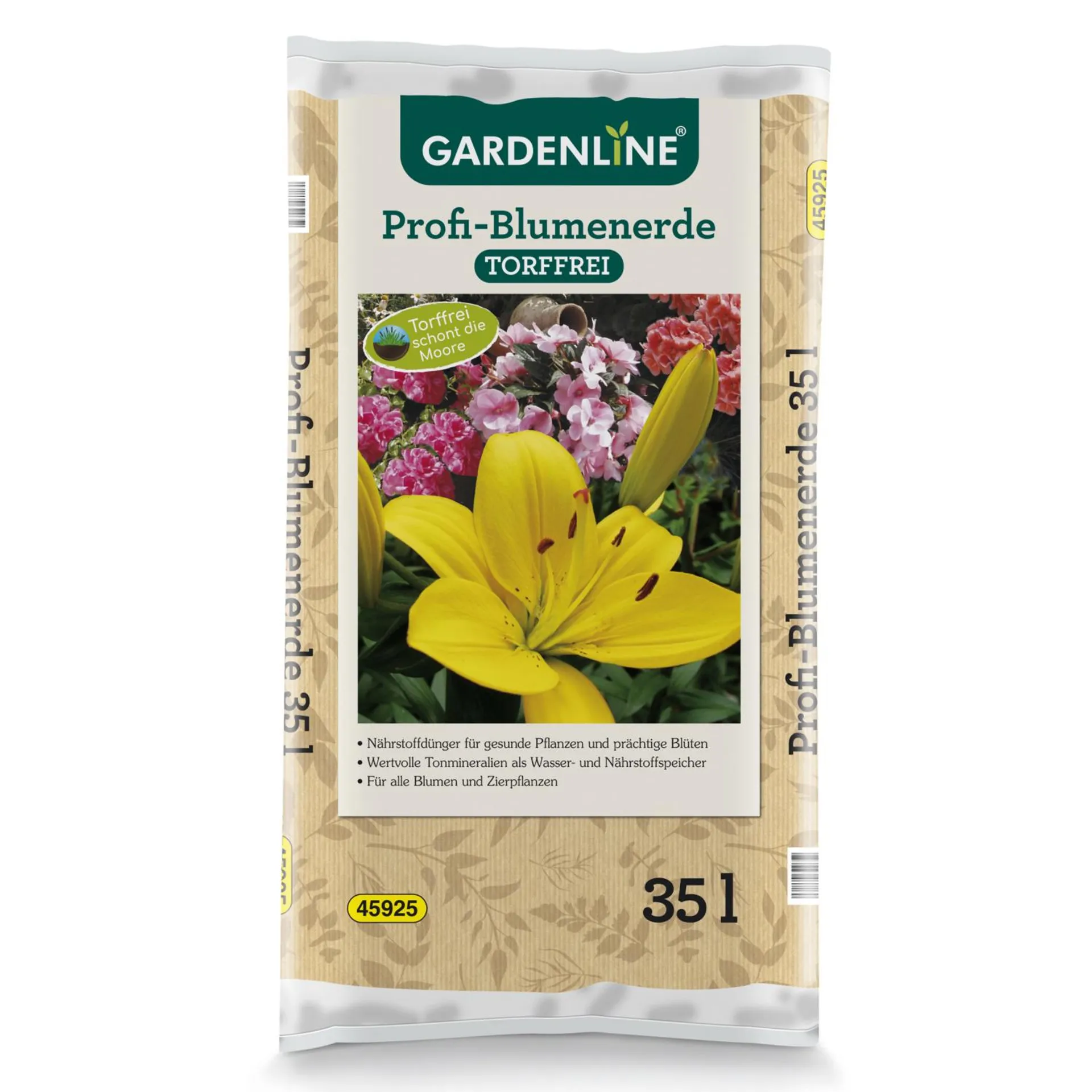 GARDENLINE Profi-Blumenerde torffrei