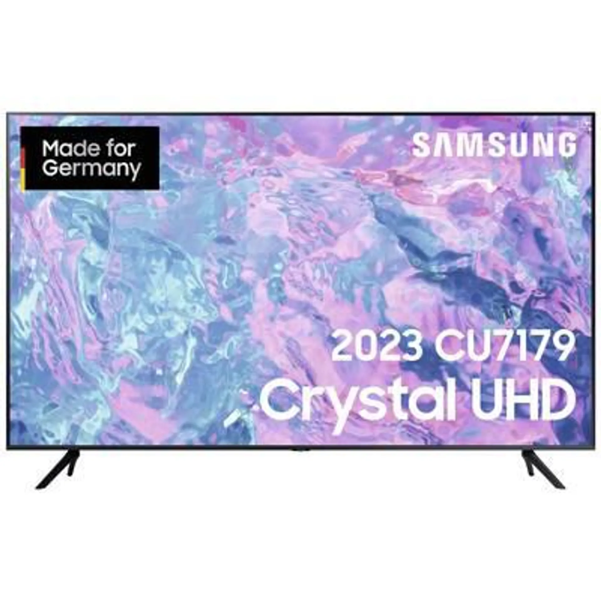 Samsung Crystal UHD 2023 CU7179 LED-TV 138 cm 55 Zoll EEK G (A - G) CI+, DVB-C, DVB-S2, DVB-T2 HD, Smart TV, UHD, WLAN S