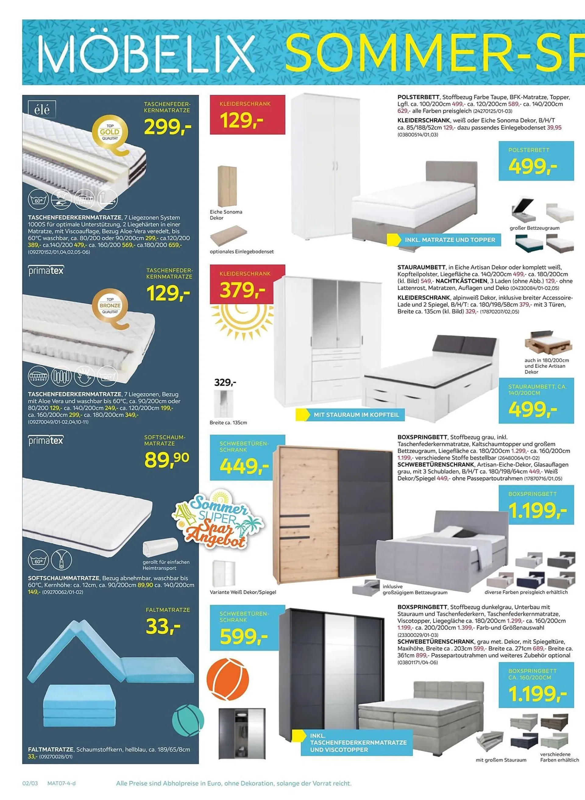 Möbelix Flugblatt von 21. Juli bis 30. Juli 2024 - Flugblätt seite  2