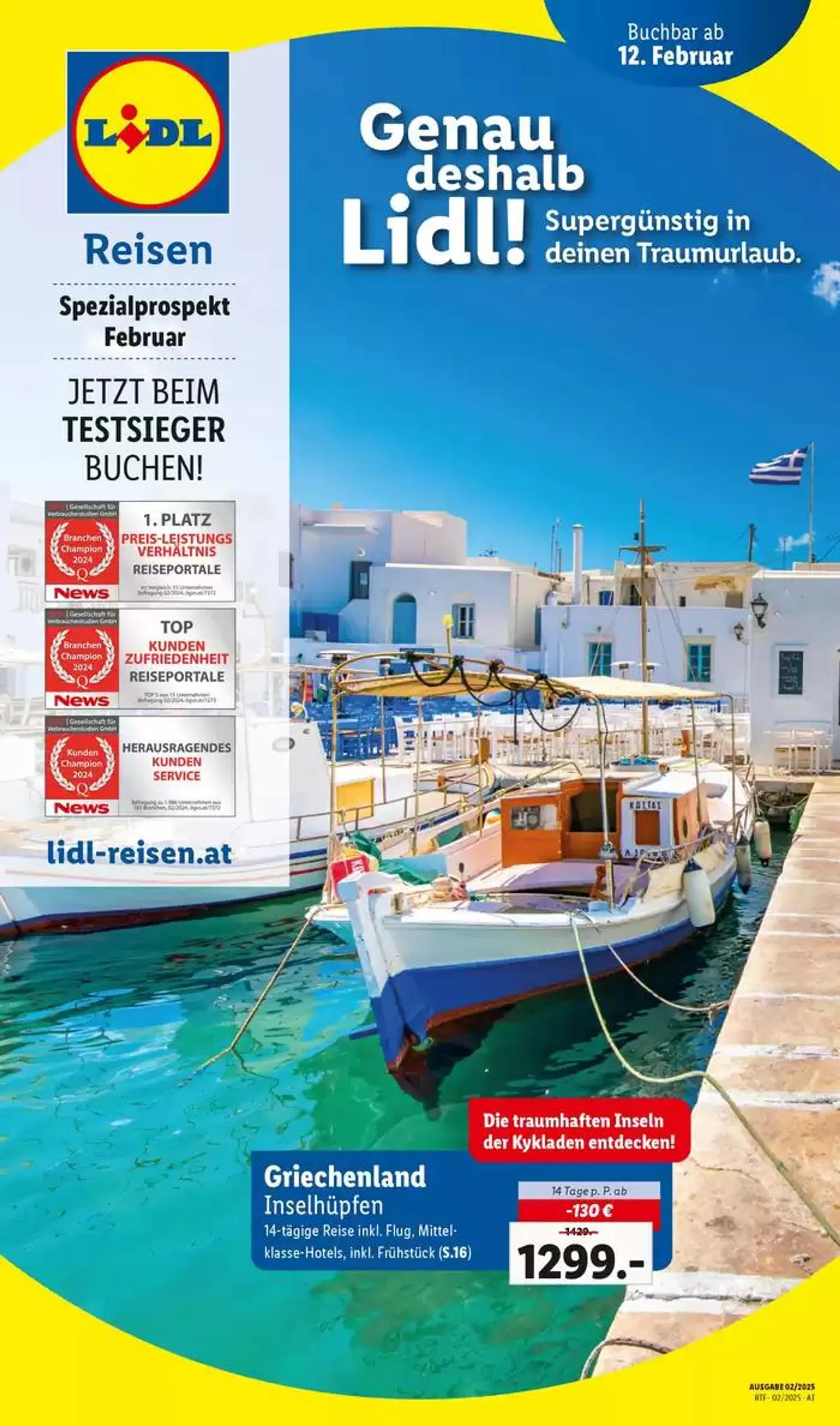 Aktuelle Reiseprospekte Themenprospekt Februar - 1