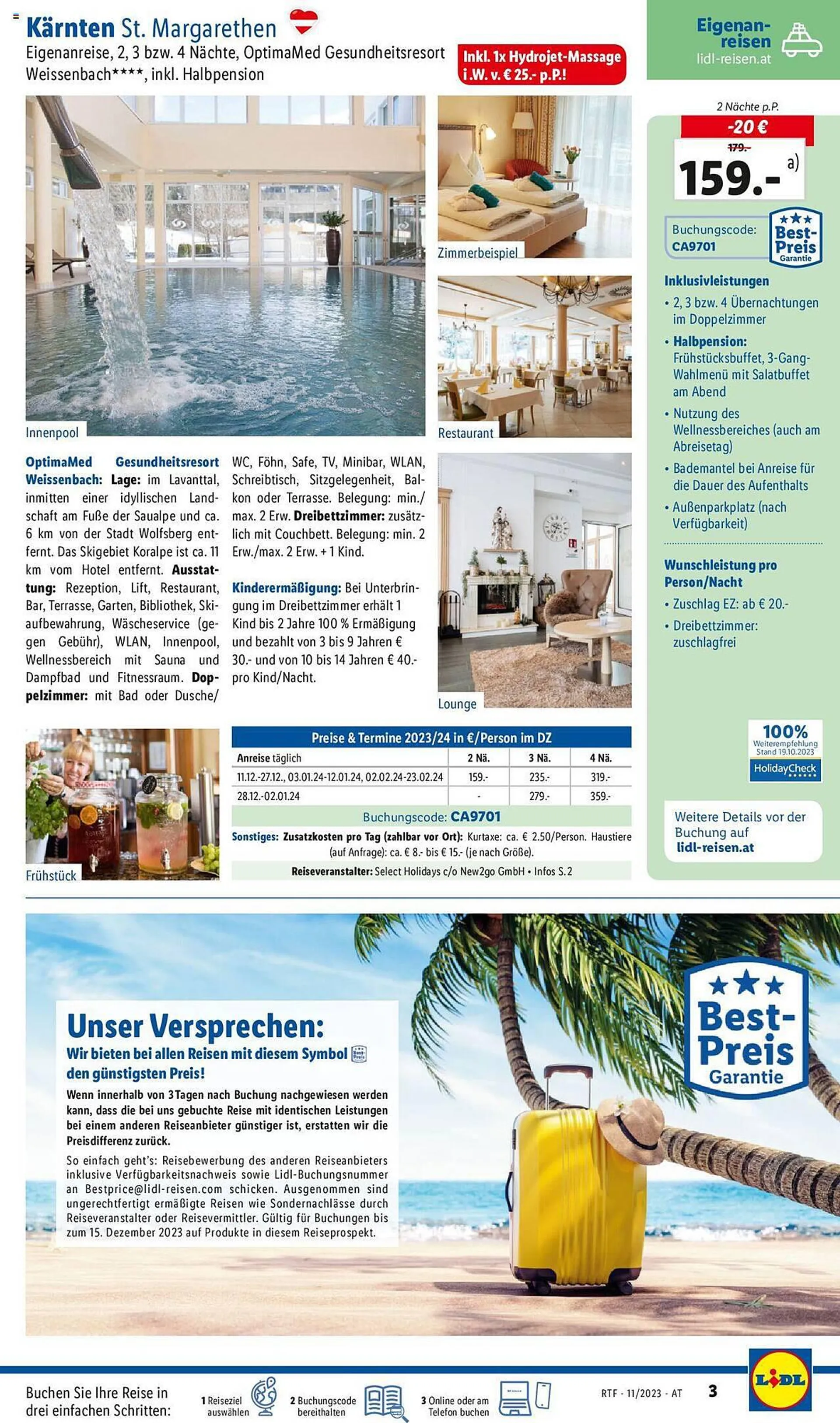 Lidl Flugblatt von 15. November bis 15. Dezember 2023 - Flugblätt seite  3
