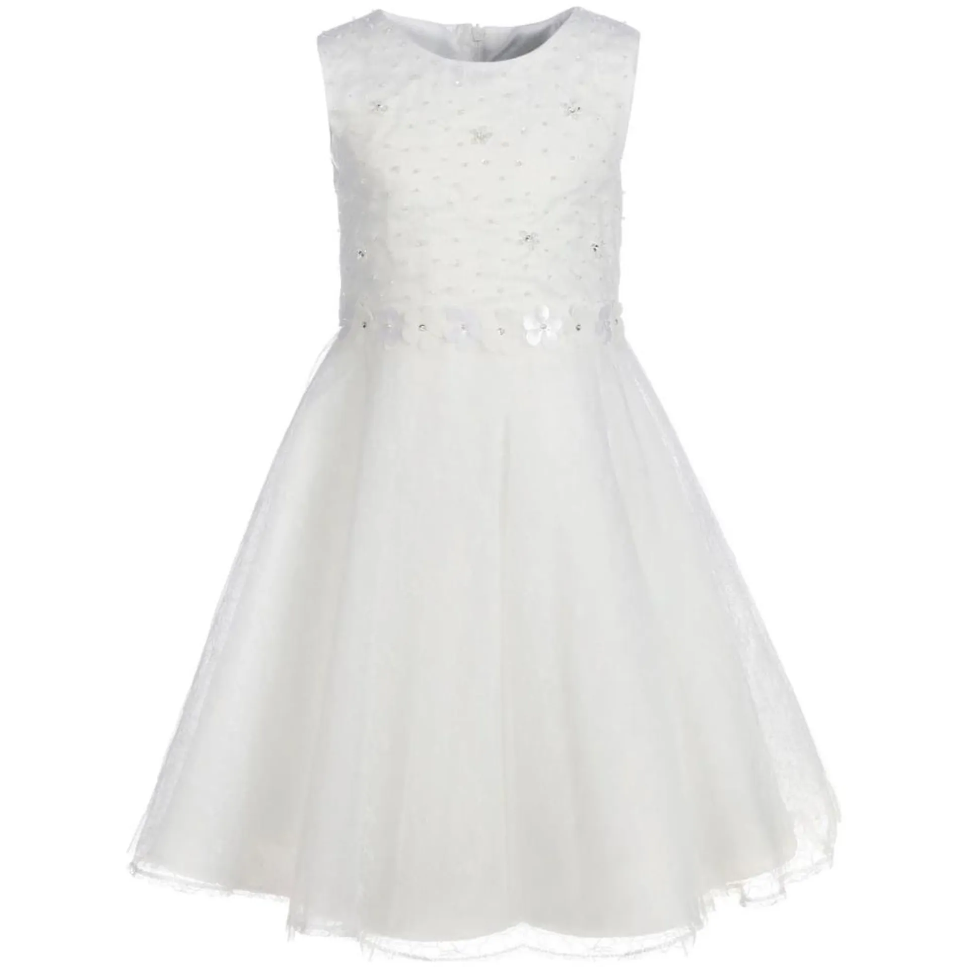 happy girls Tüllkleid »tulle dress with flowers«