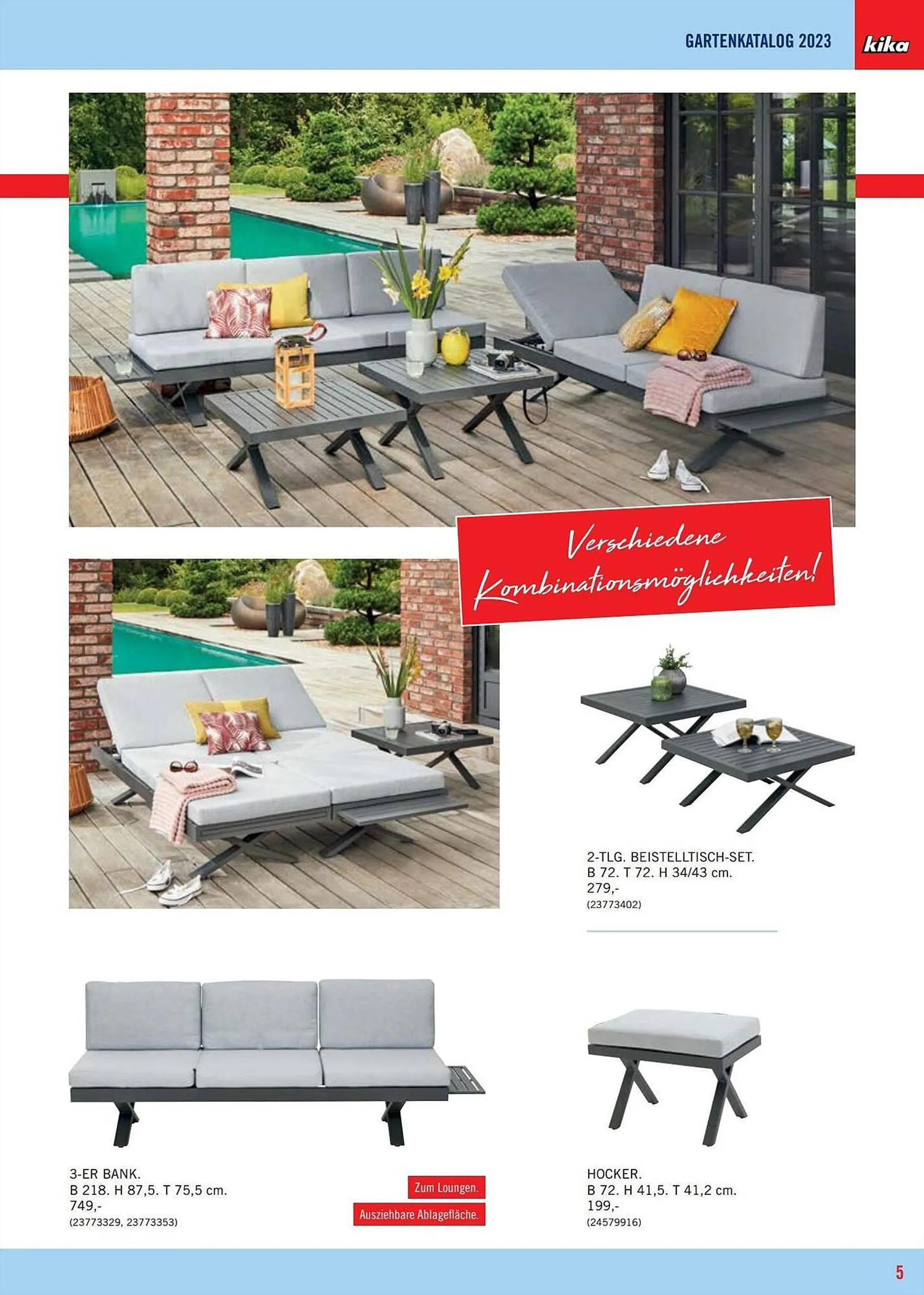kika Flugblatt von 3. Februar bis 31. August 2023 - Flugblätt seite  5