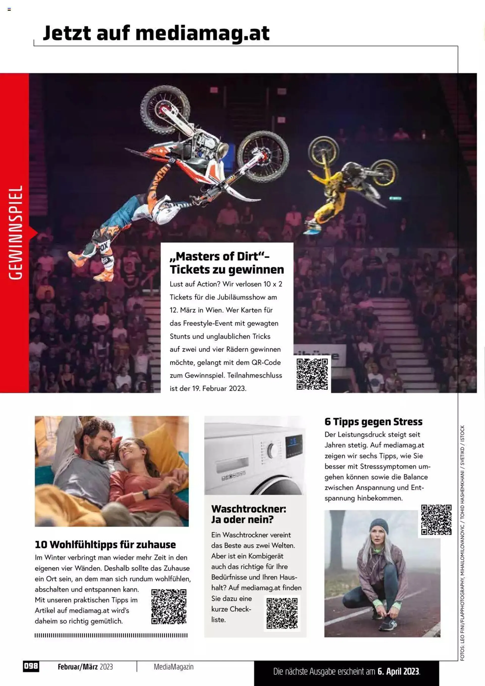 Media Markt - Magazin Februar/März 2023 von 1. Februar bis 31. Dezember 2023 - Flugblätt seite  98