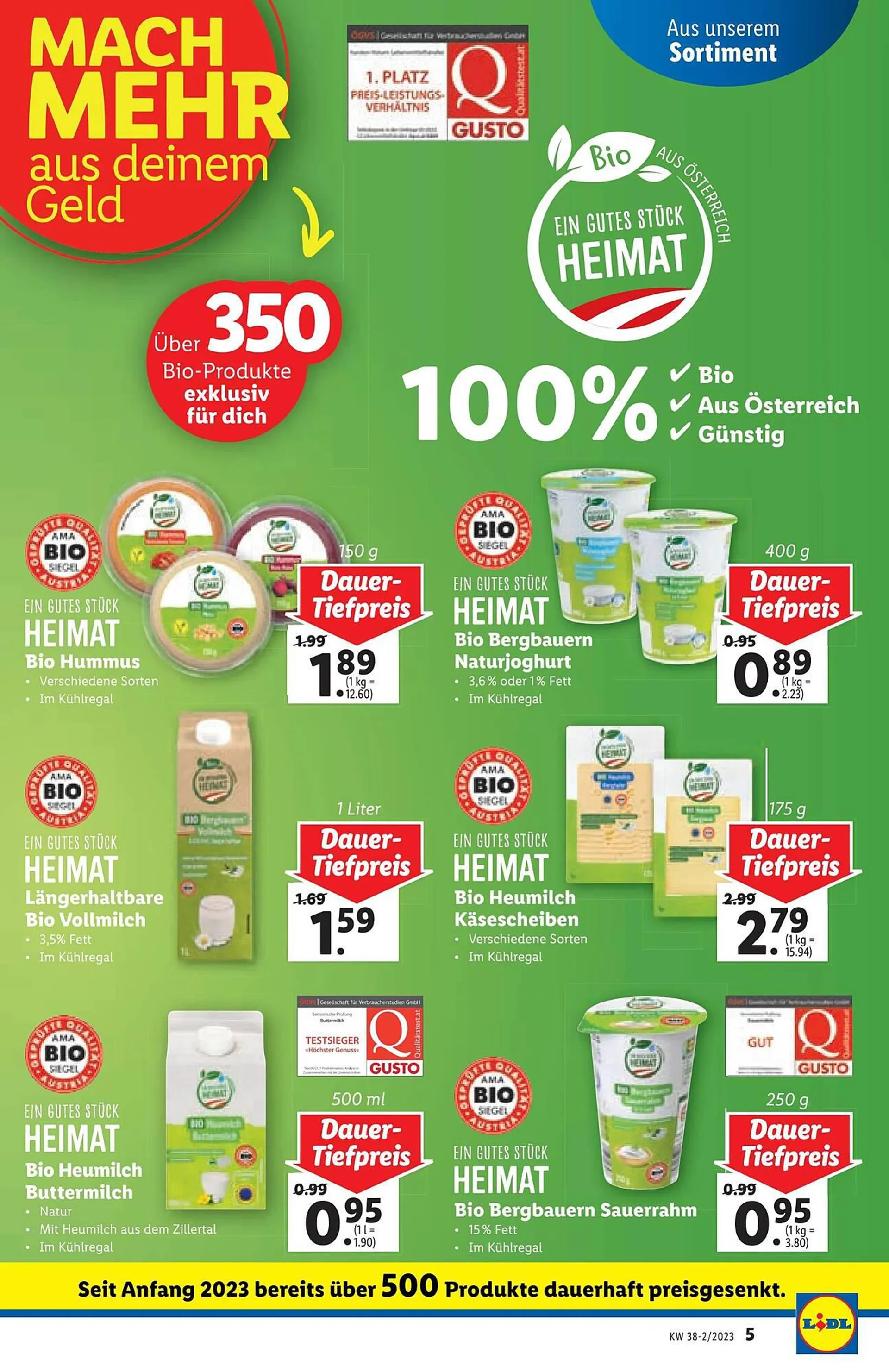 Lidl Flugblatt von 21. September bis 27. September 2023 - Flugblätt seite  5