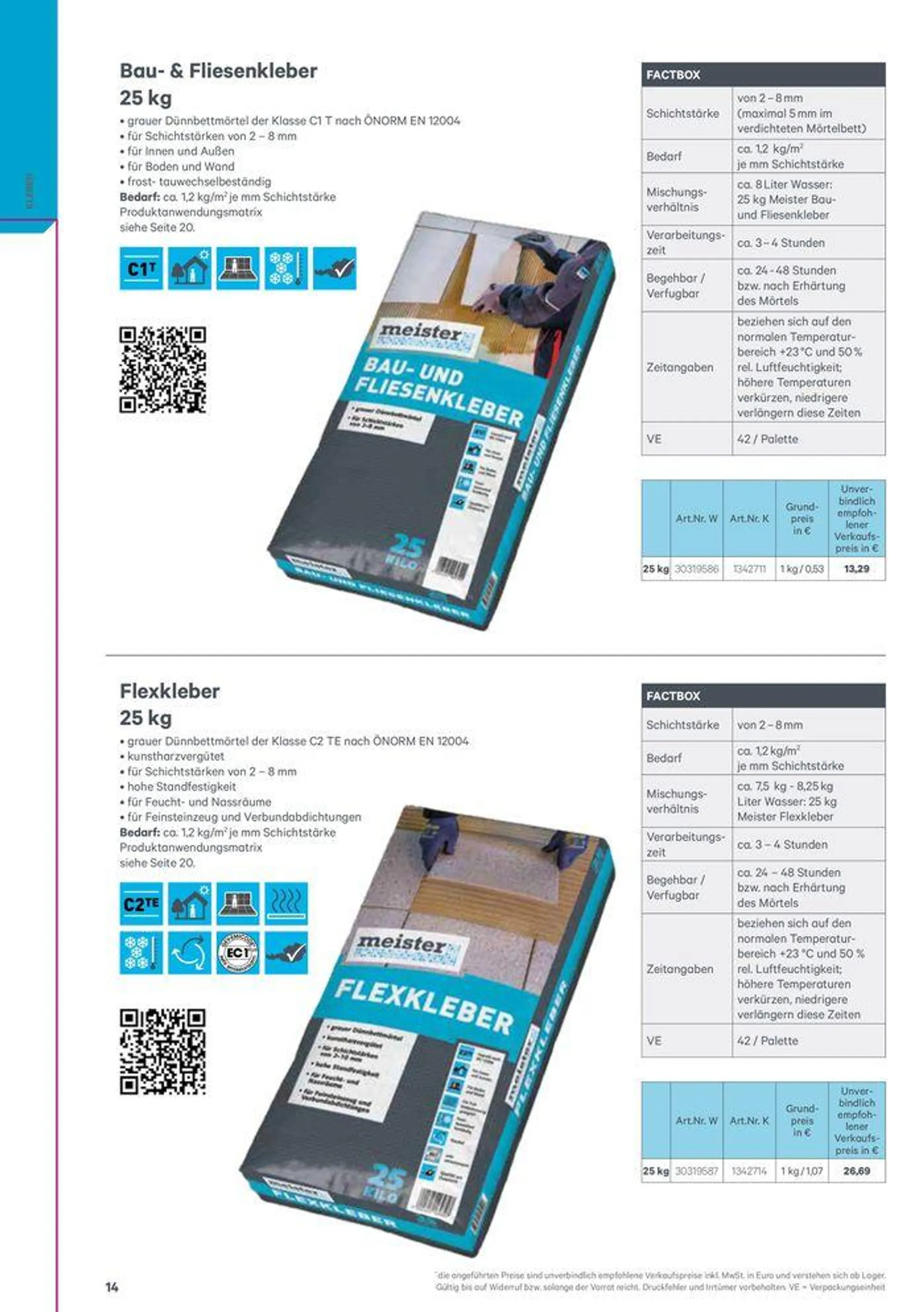 Meister Katalog von 1. Februar bis 31. Dezember 2024 - Flugblätt seite  14