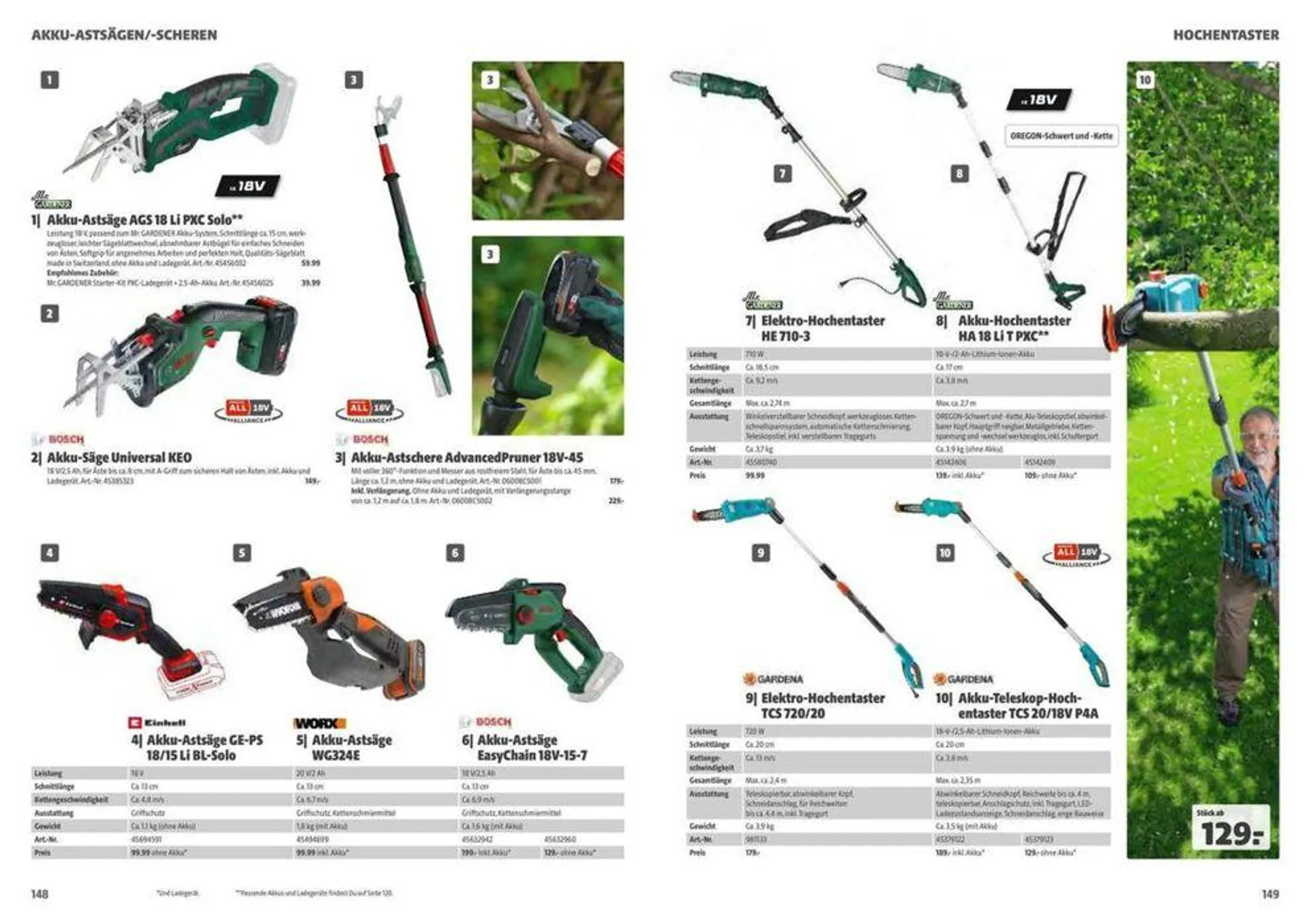 Katalog 2024 GARTENJAHR von 4. März bis 31. Dezember 2024 - Flugblätt seite  127