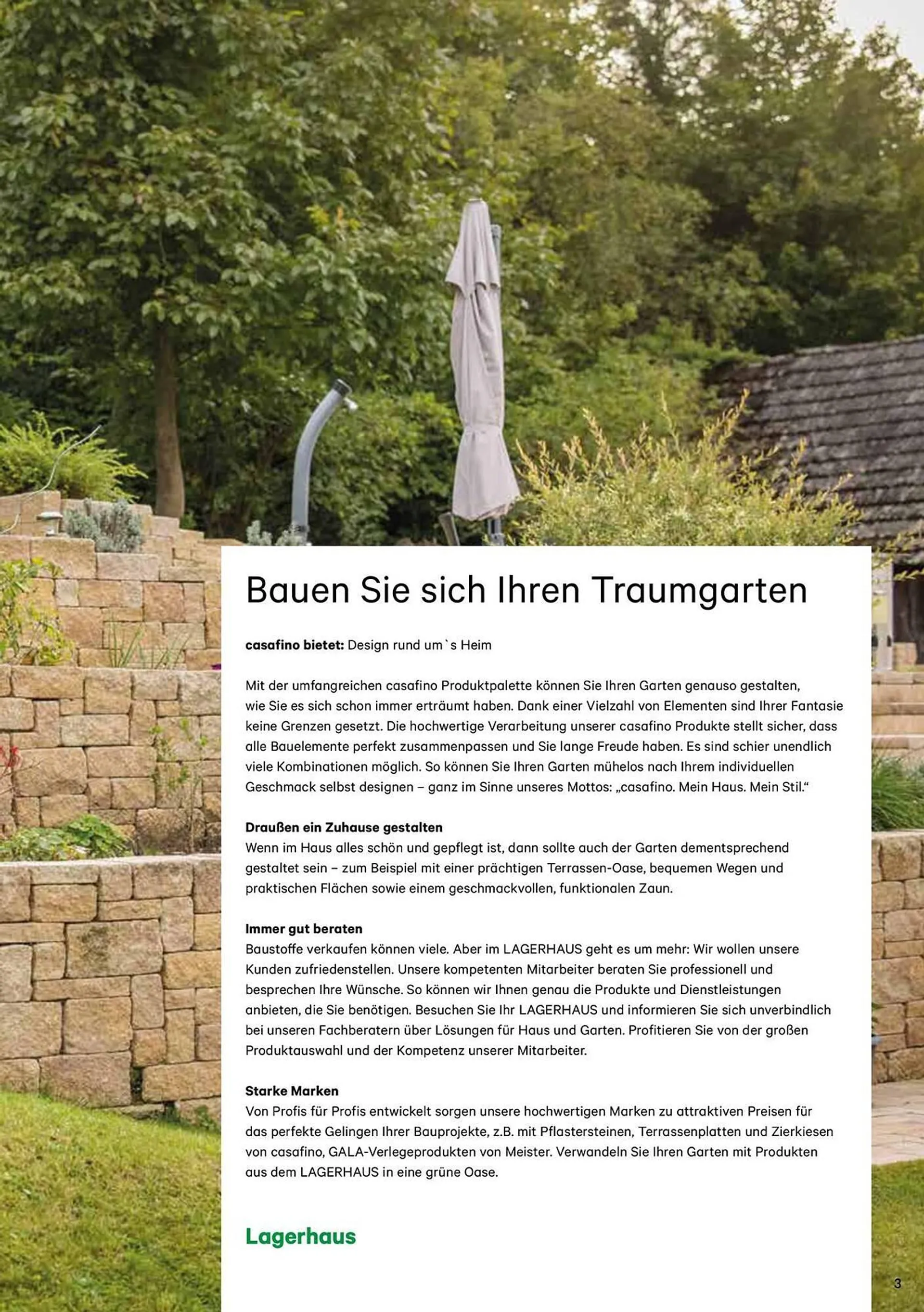 Salzburger Lagerhaus Flugblatt von 22. Jänner bis 31. Dezember 2024 - Flugblätt seite  3