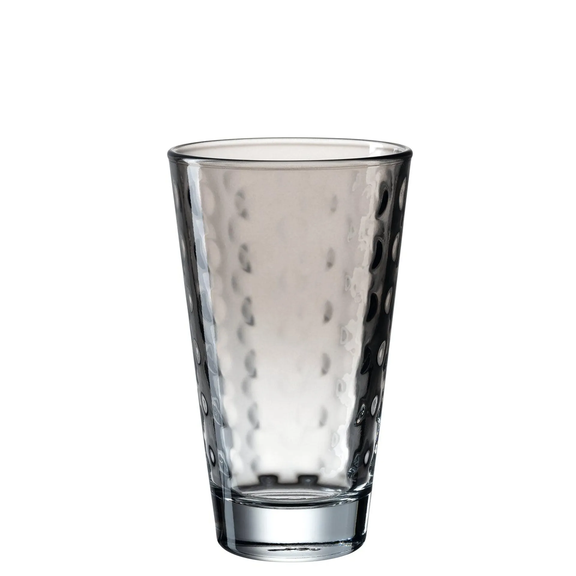 Trinkglas OPTIC 6er-Set 300 ml grau