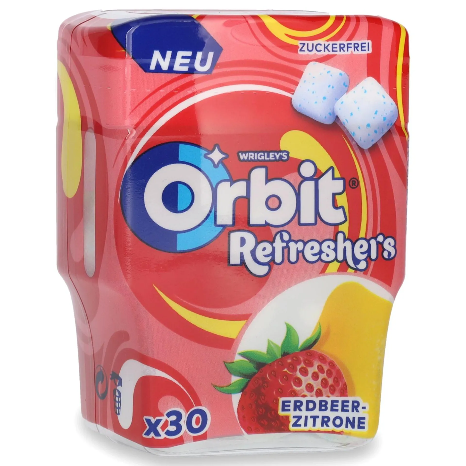 ORBIT Refreshers Tropical, Erdbeer Zirtone