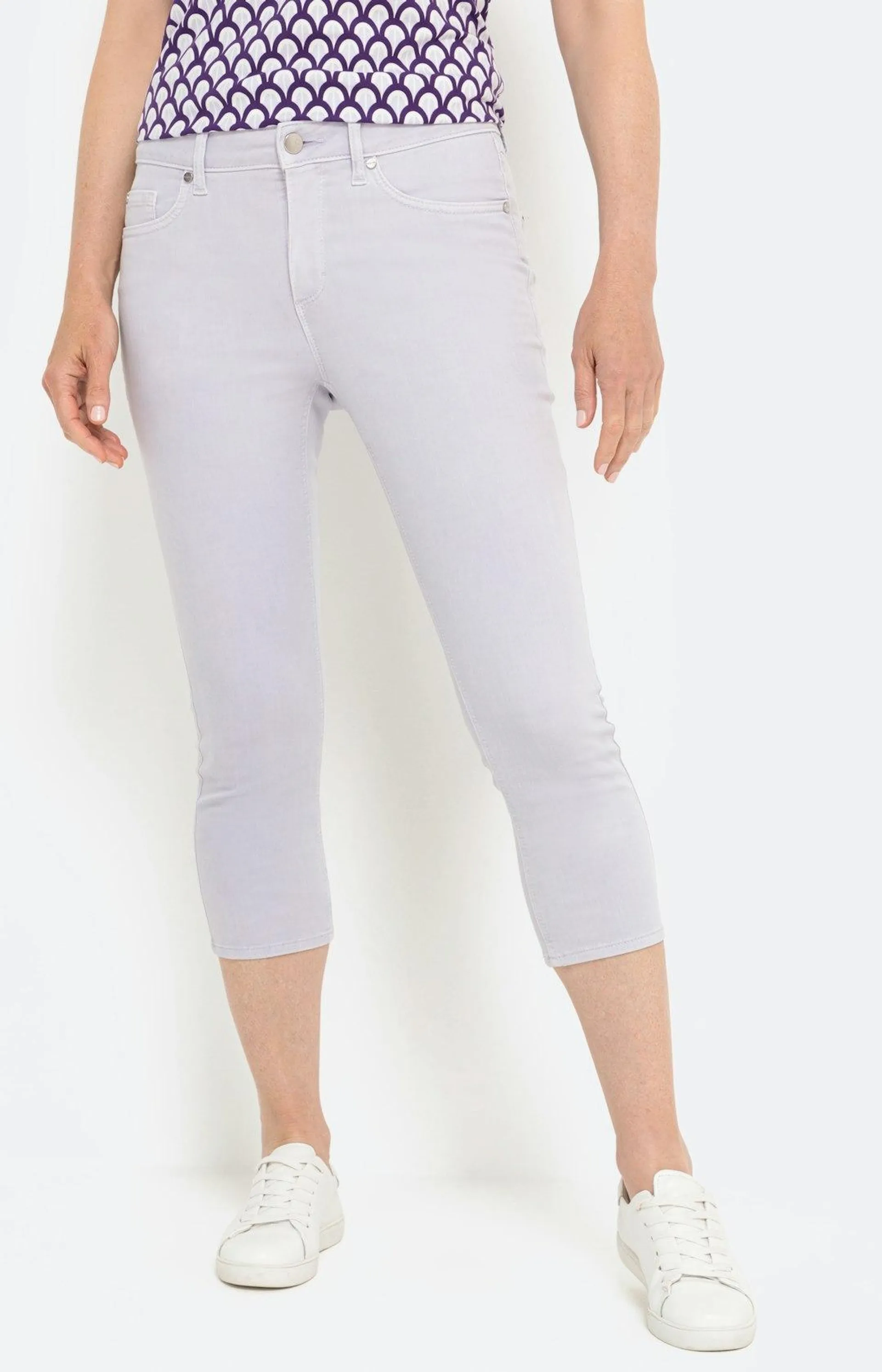 Farbige Capri-Jeans 22Inch