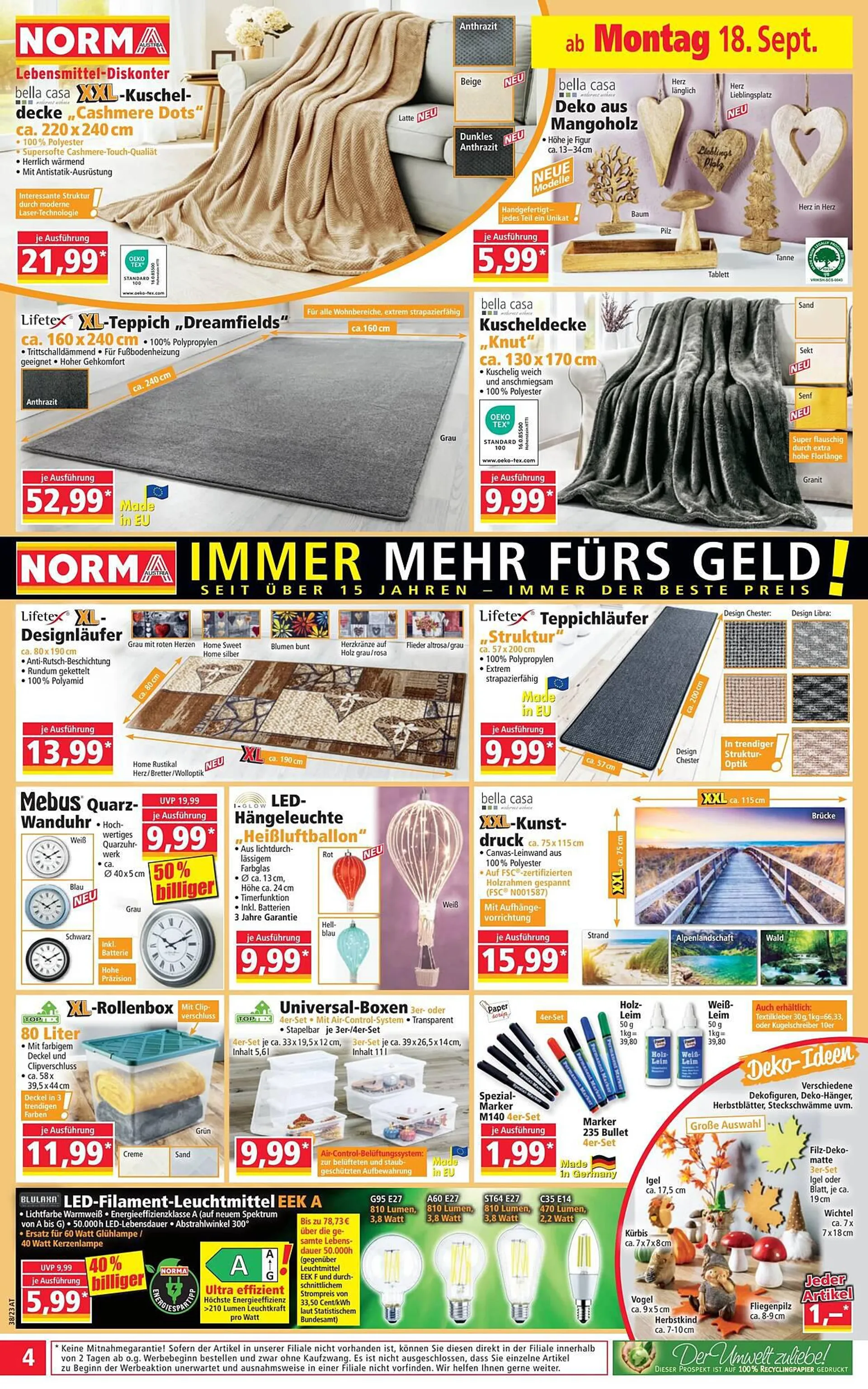 Norma Flugblatt von 17. September bis 23. September 2023 - Flugblätt seite  4