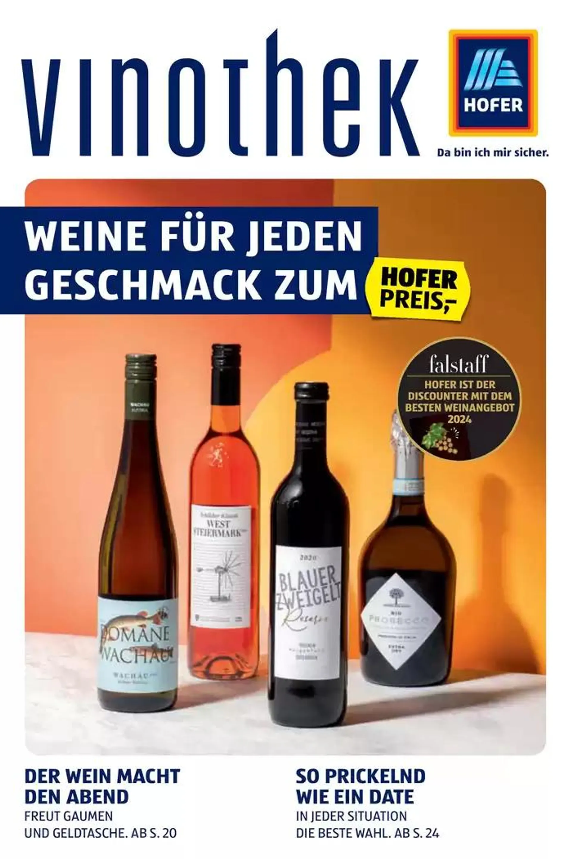 Wein-Magazin von 16. Oktober bis 30. Oktober 2024 - Flugblätt seite  1