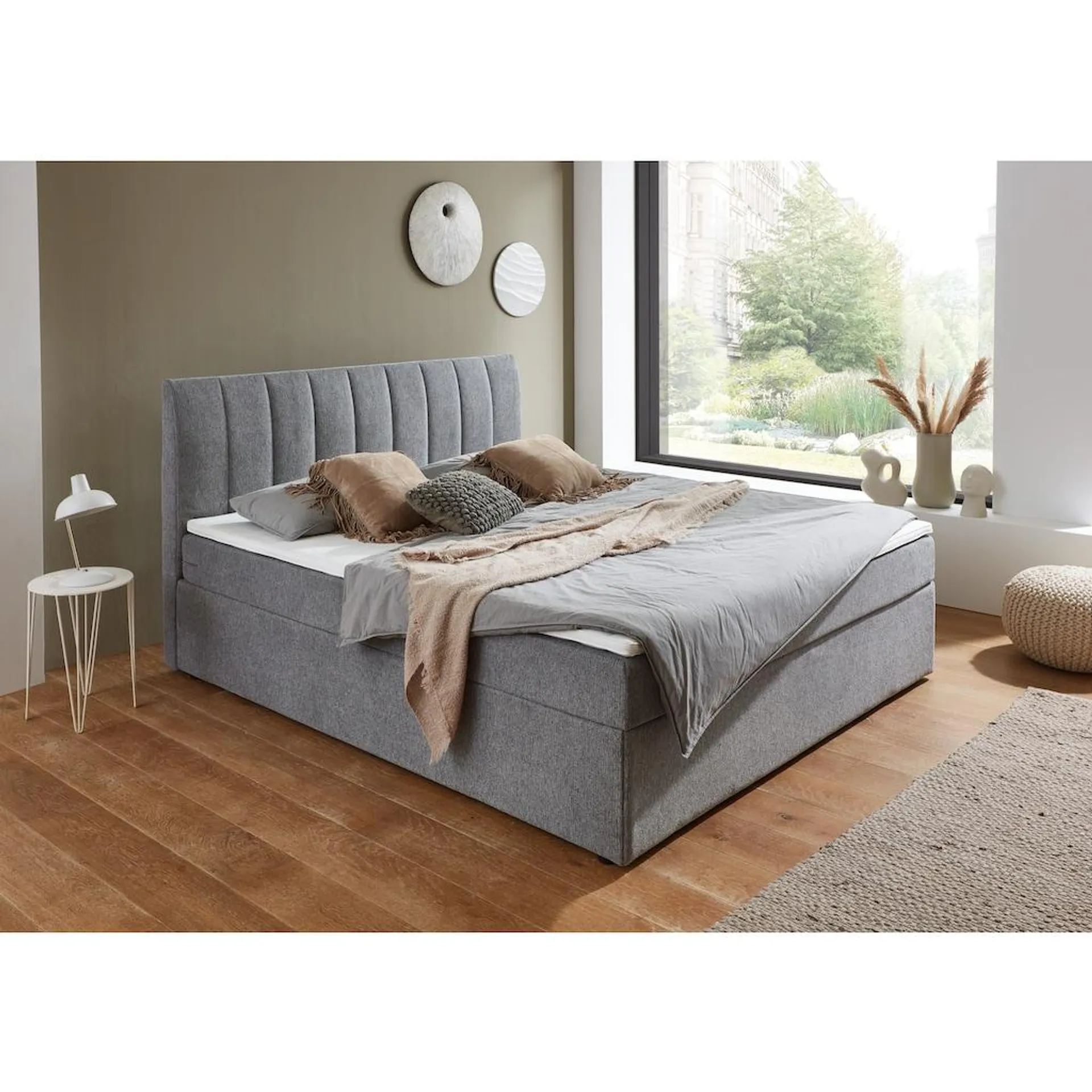 ATLANTIC home collection Boxbett Alva, wahlweise mit Matratze und Topper