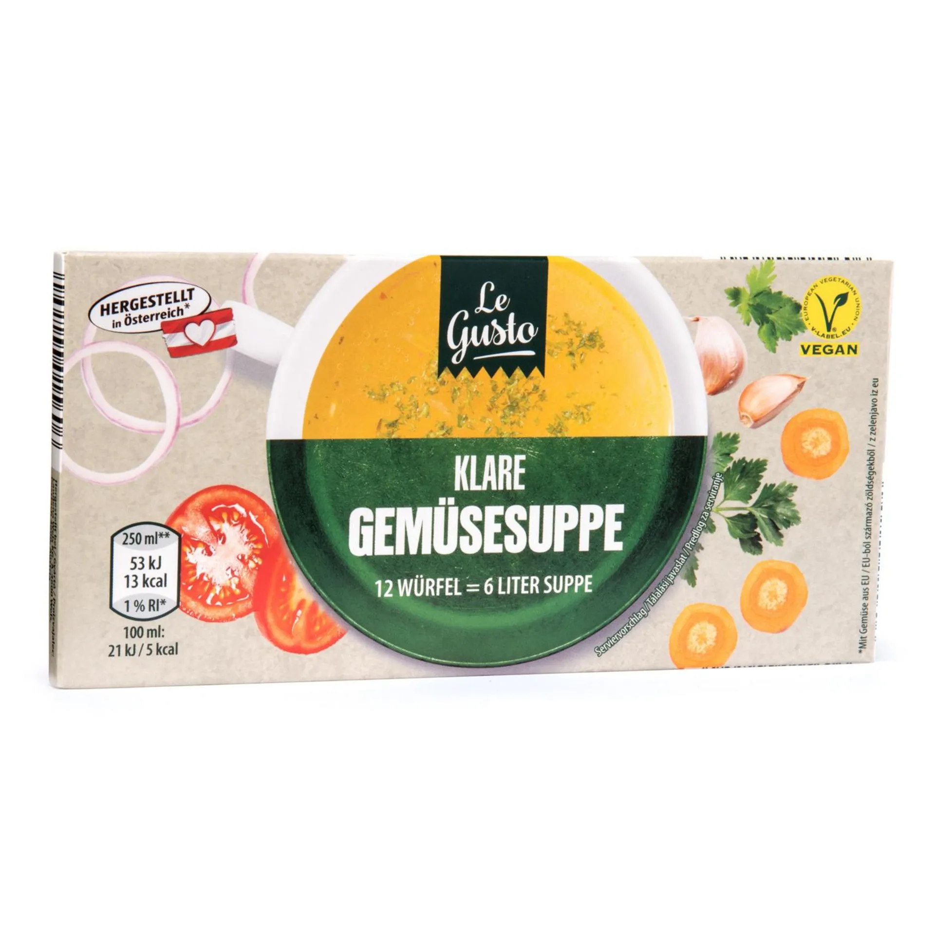 LE GUSTO Suppenwürfel veg., Gemüse