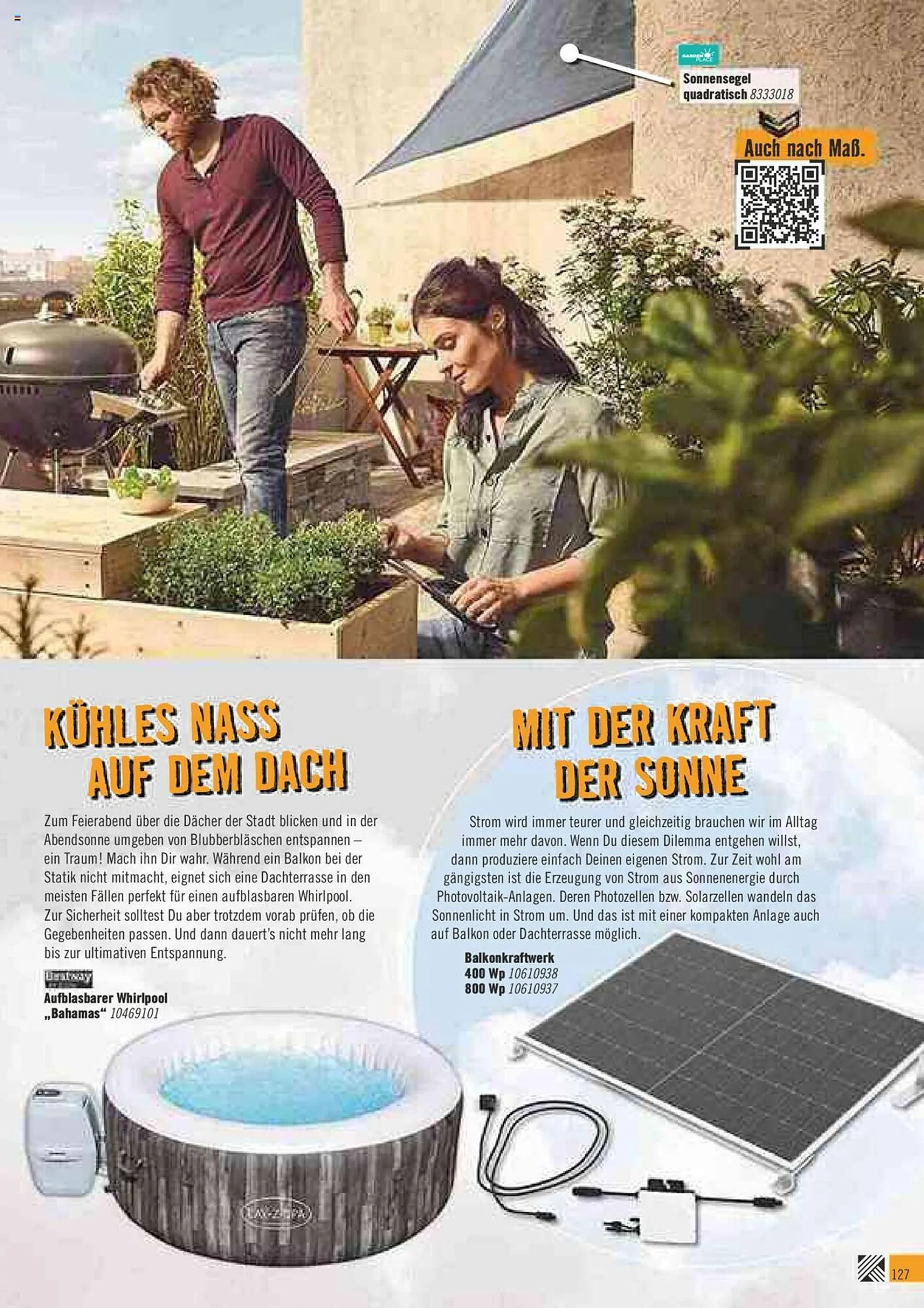 Hornbach Flugblatt von 16. März bis 29. September 2023 - Flugblätt seite  127