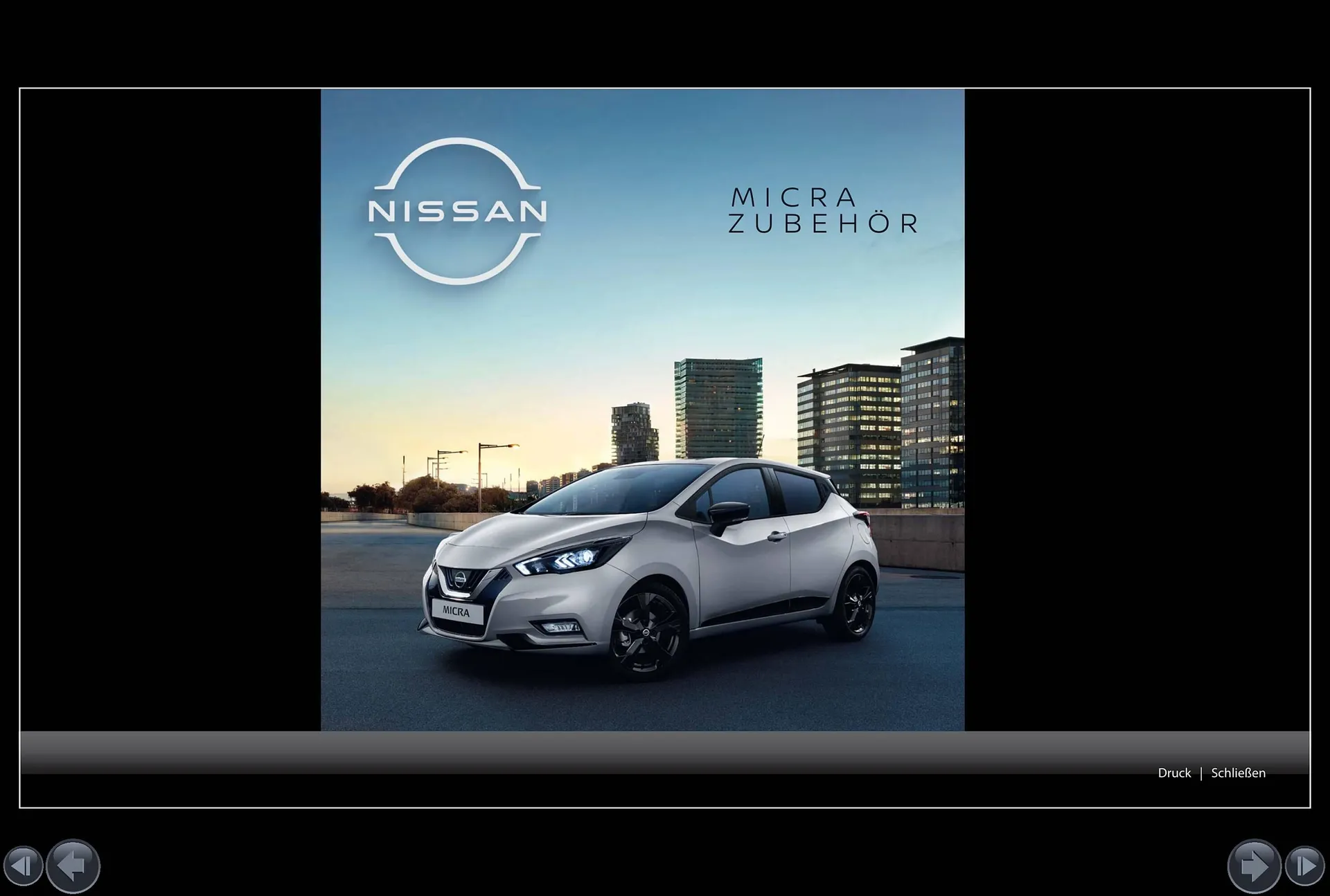 Nissan MICRA Zubehör Flugblatt von 16. Juni bis 14. Juni 2024 - Flugblätt seite  1