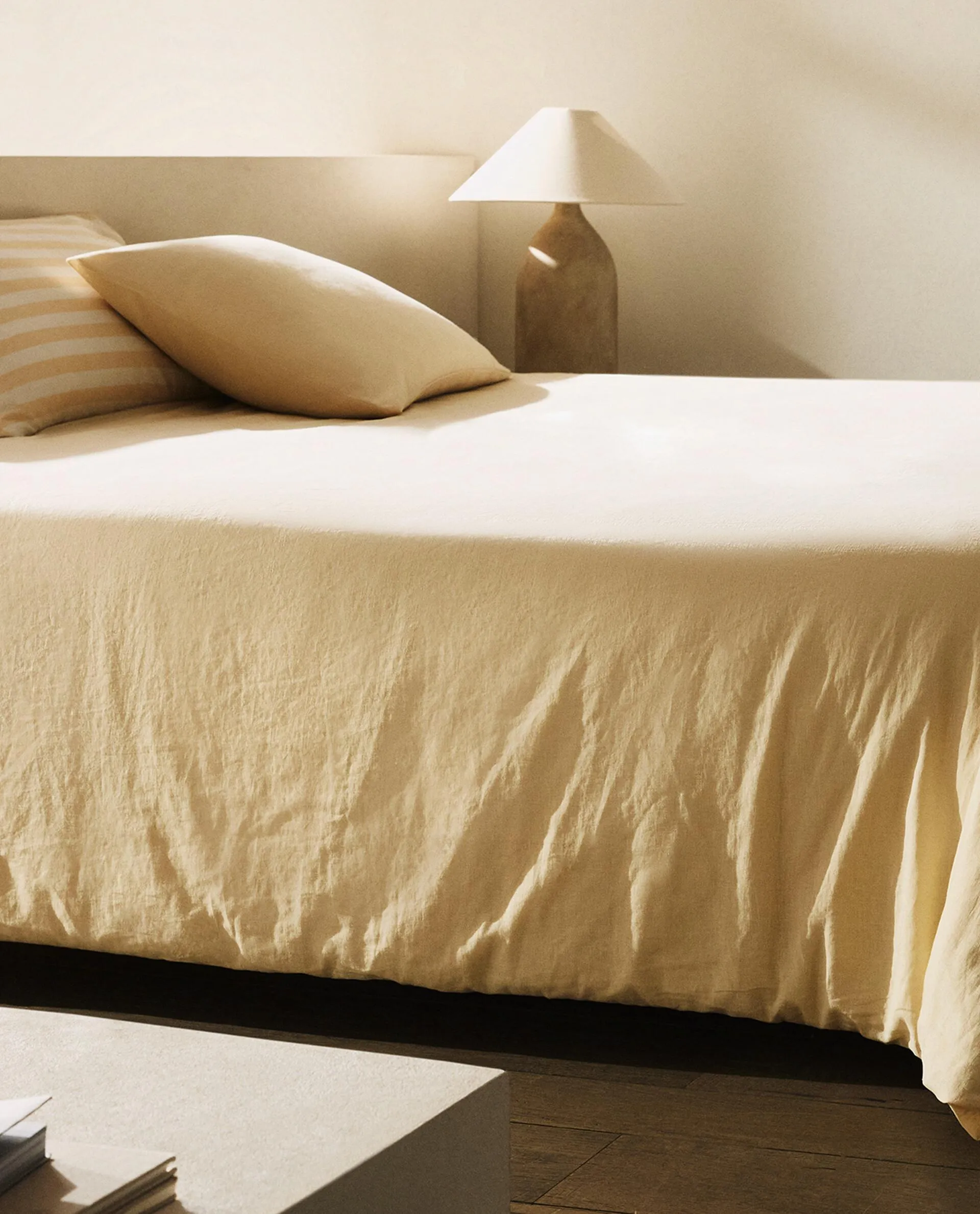 COTTON AND LINEN DUVET COVER