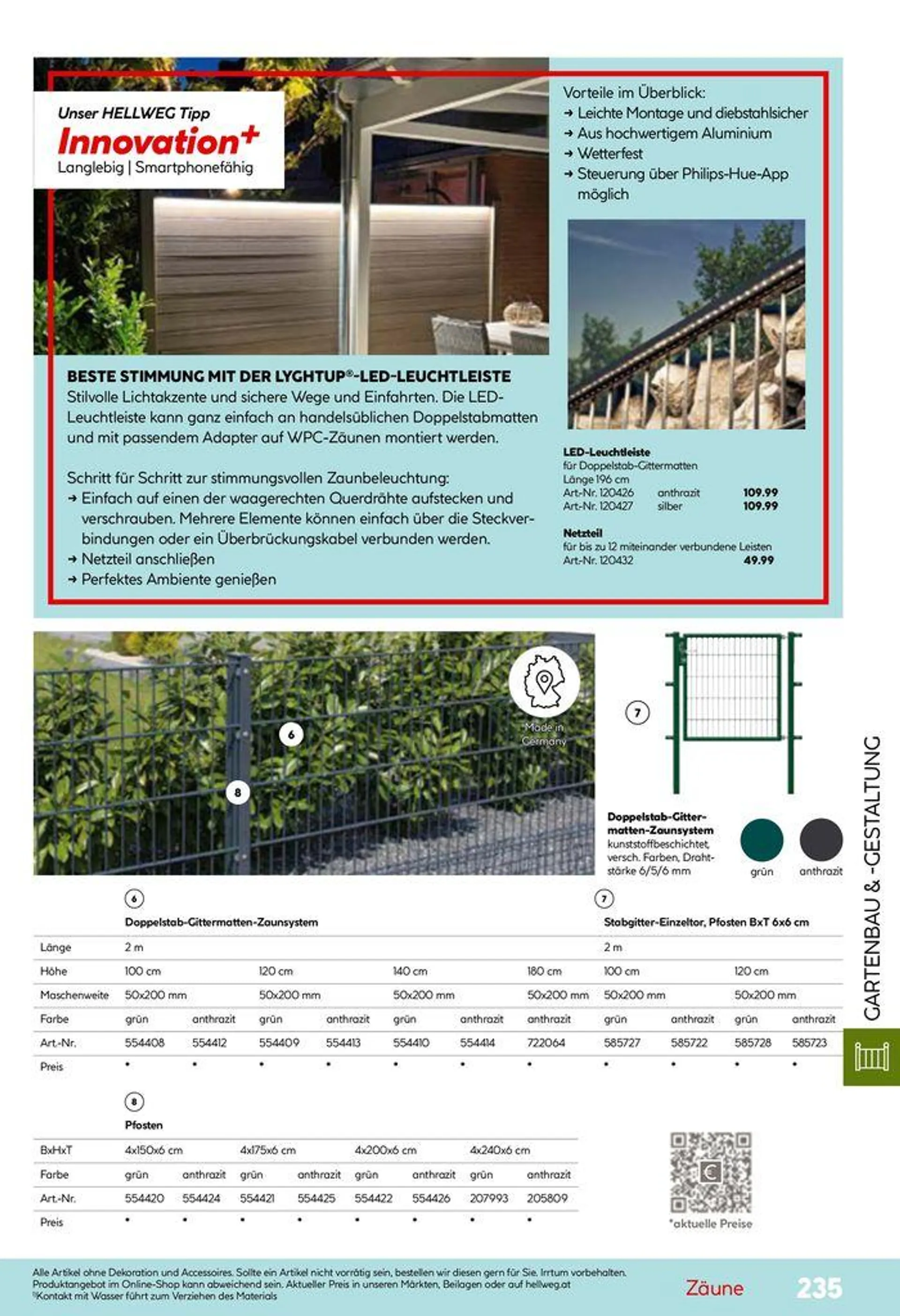 Gartenkatalog 2024 von 28. Mai bis 31. Dezember 2024 - Flugblätt seite  235