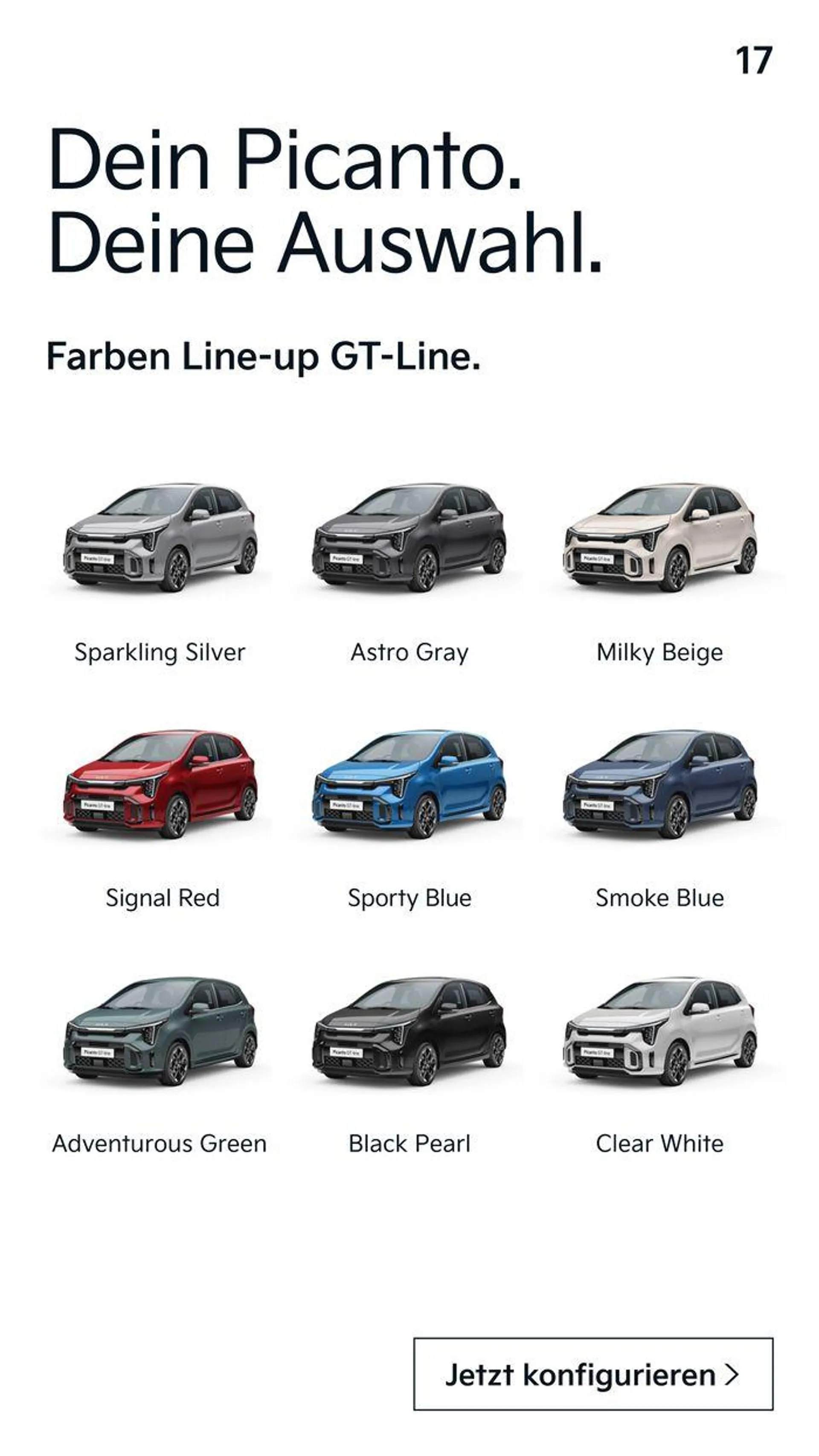 Kia Picanto von 27. Juli bis 27. Juli 2025 - Flugblätt seite  17