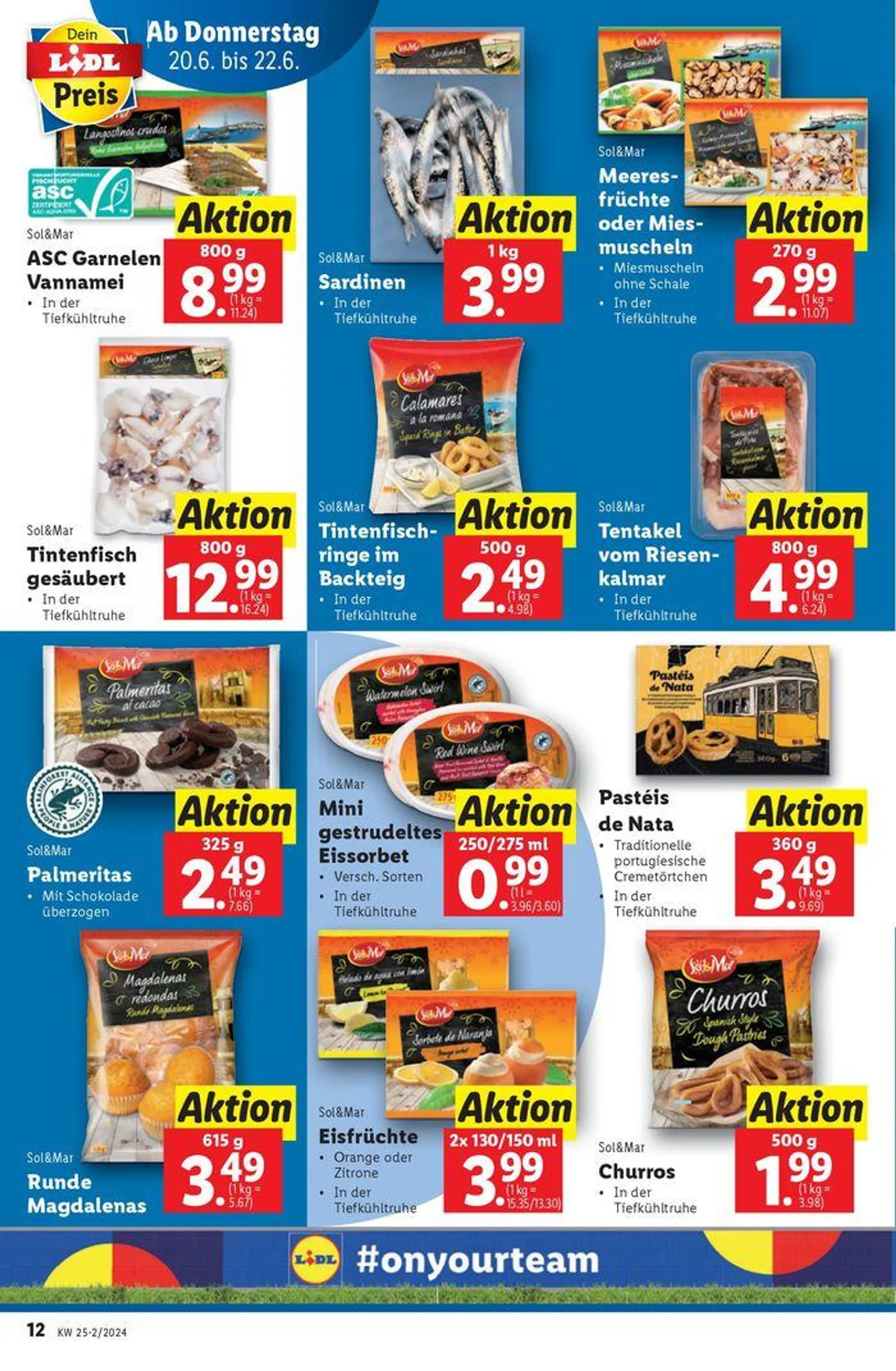 Flugblatt Lidl von 20. Juni bis 26. Juni 2024 - Flugblätt seite  12