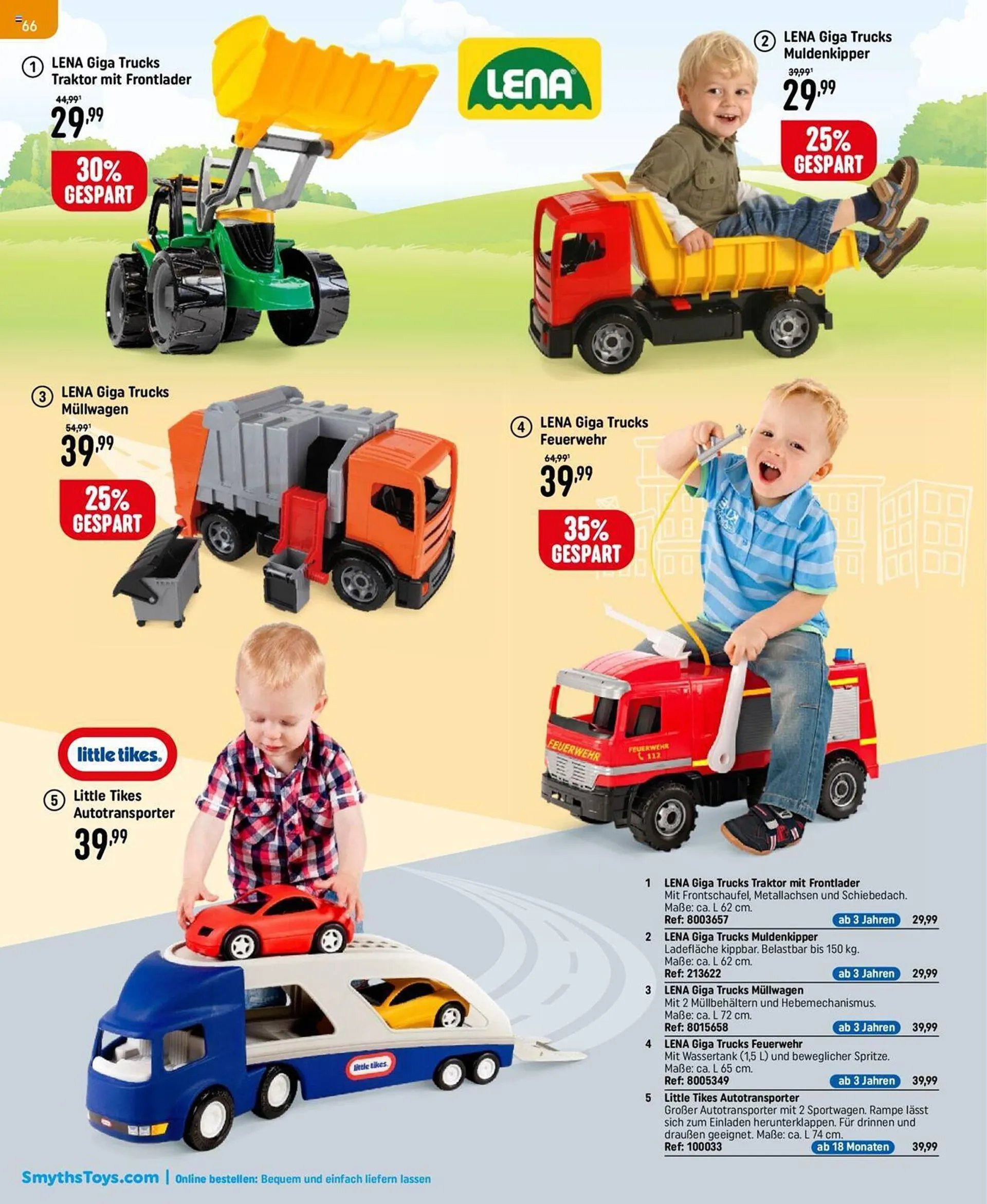 Smyths Toys Flugblatt von 29. September bis 14. Dezember 2023 - Flugblätt seite  66