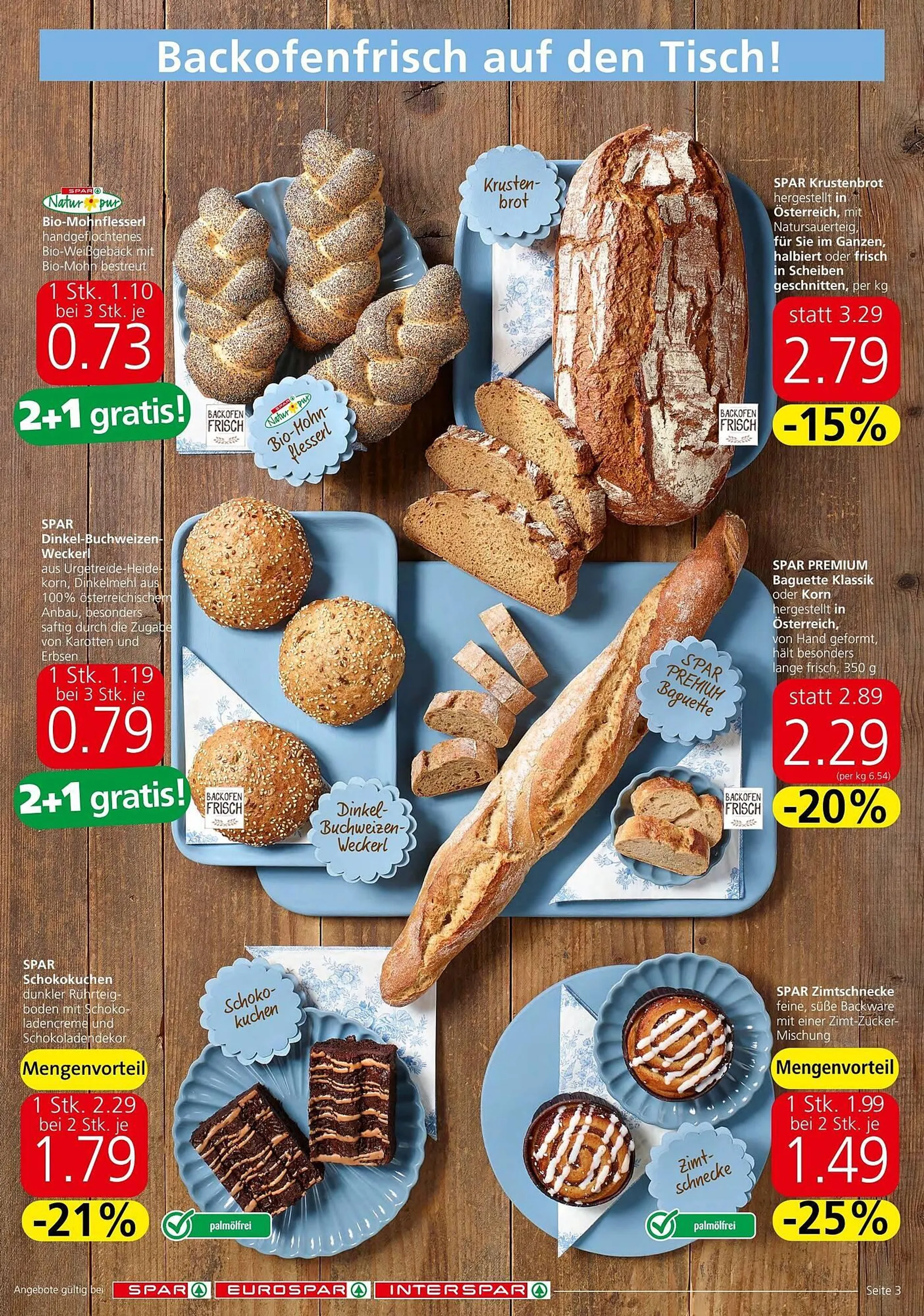 Spar Flugblatt von 17. April bis 30. April 2024 - Flugblätt seite  3