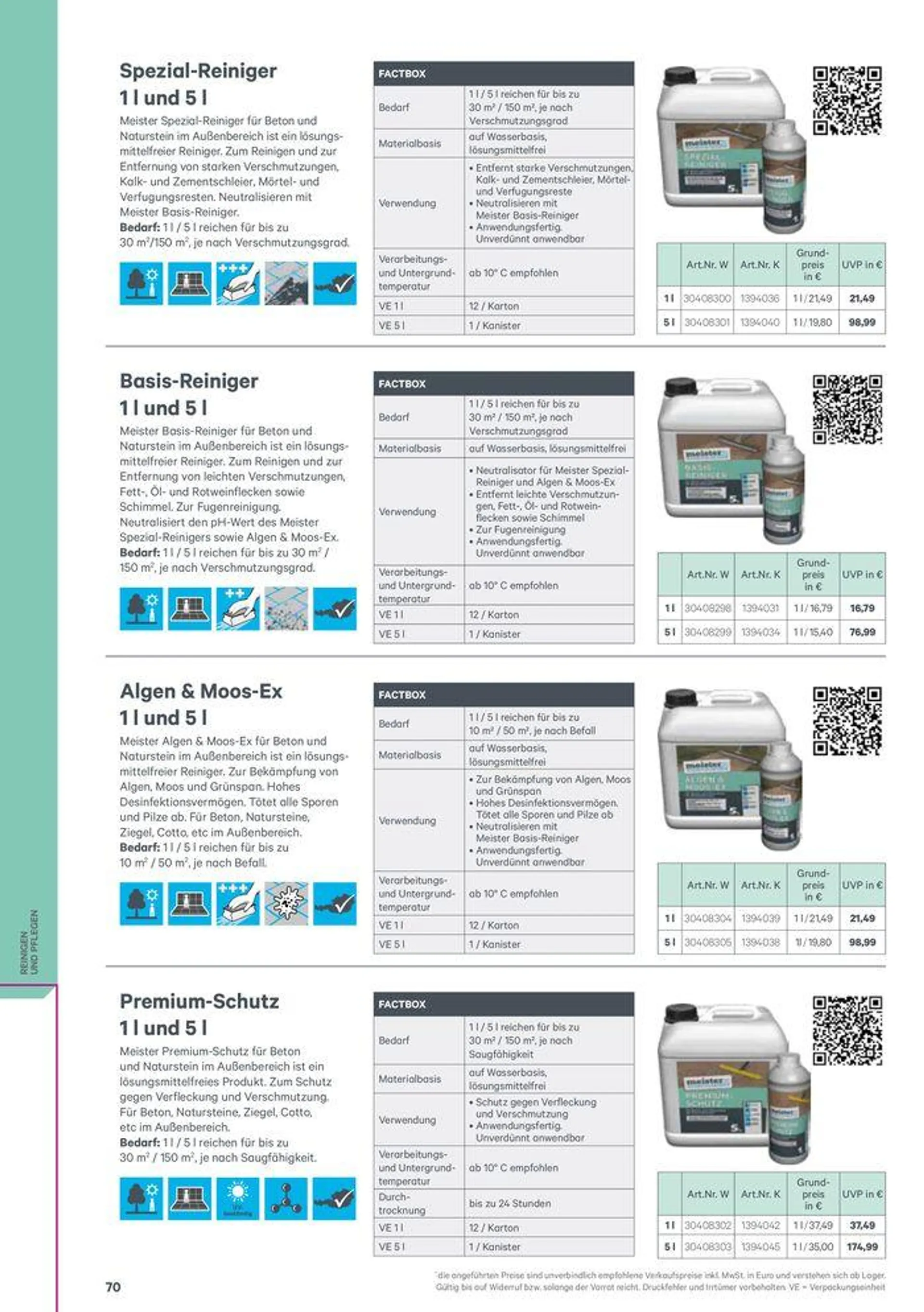 Meister Katalog von 1. Februar bis 31. Dezember 2024 - Flugblätt seite  70