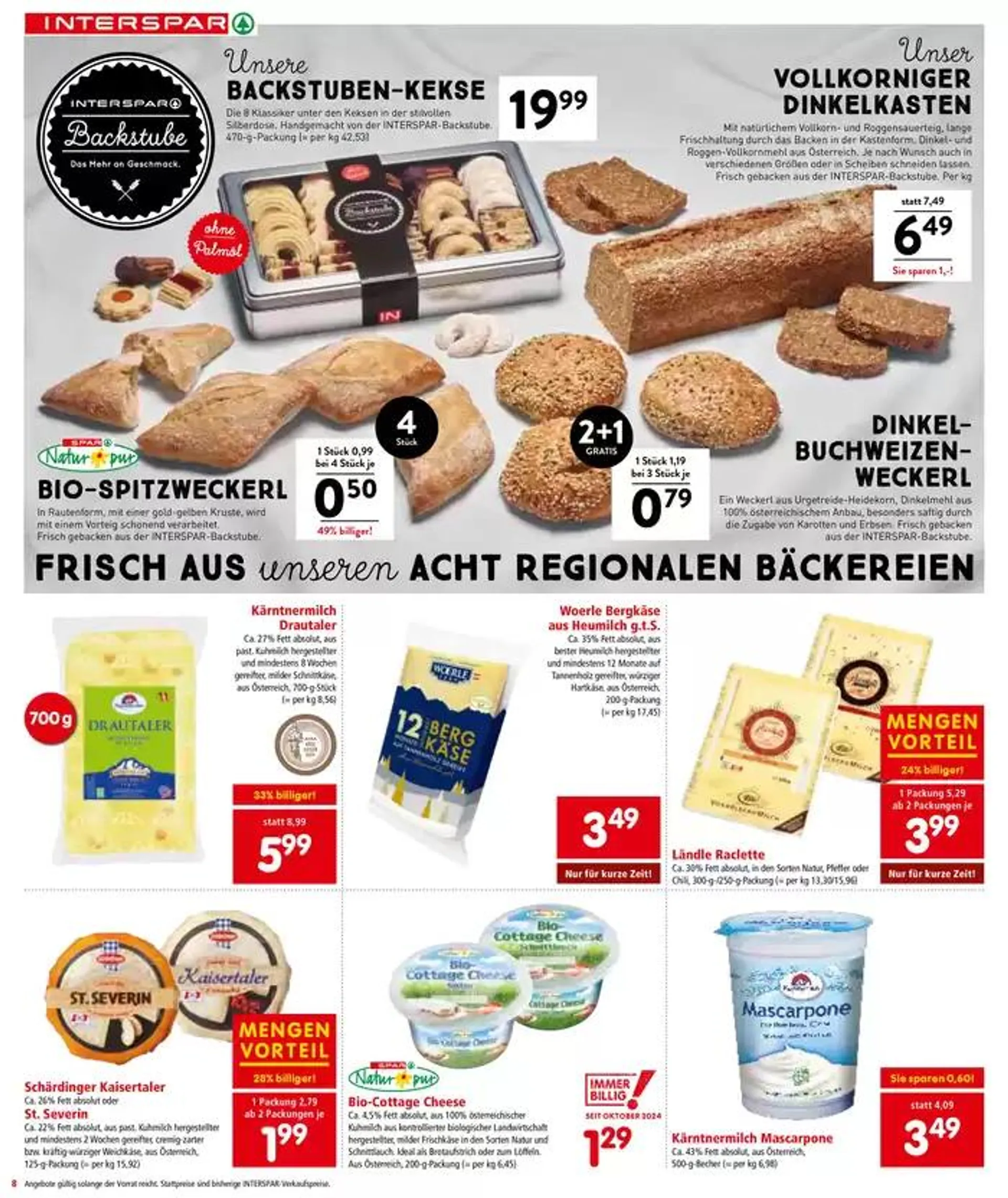 Interspar flugblatt von 29. November bis 13. Dezember 2024 - Flugblätt seite  8