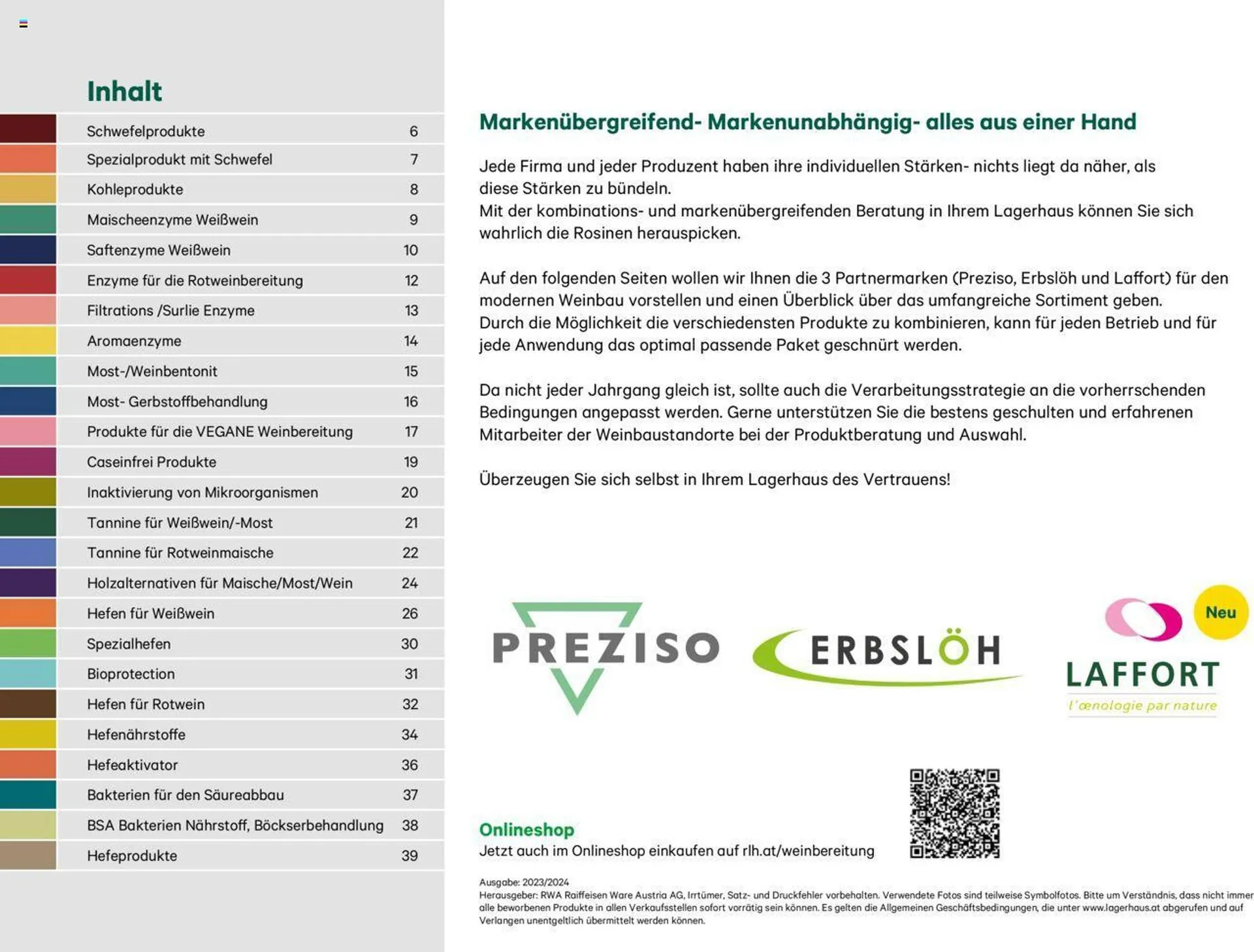 Lagerhaus Flugblatt von 11. August bis 31. Dezember 2024 - Flugblätt seite  2