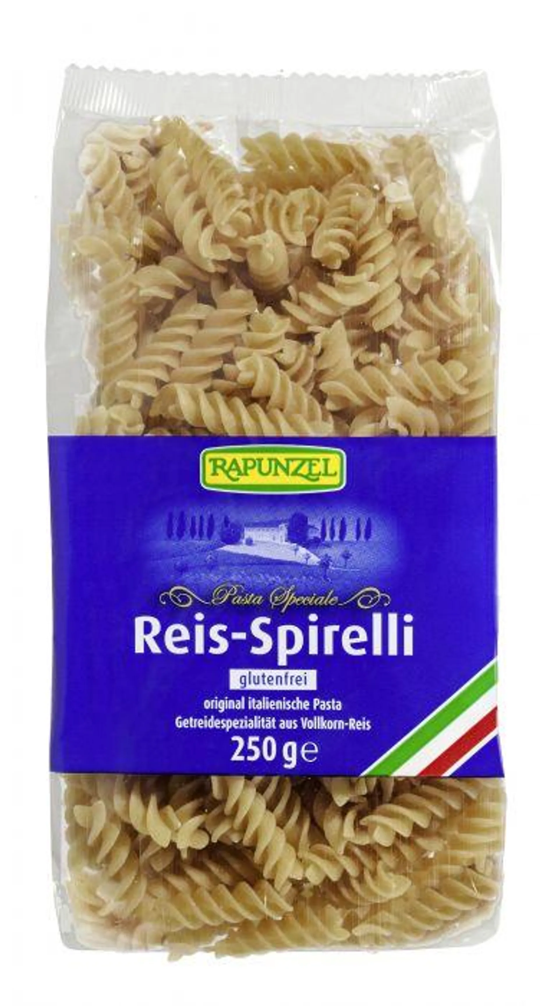 Rapunzel Reis-Spirelli Getreidespezialität aus Vollkorn-Reis 250g