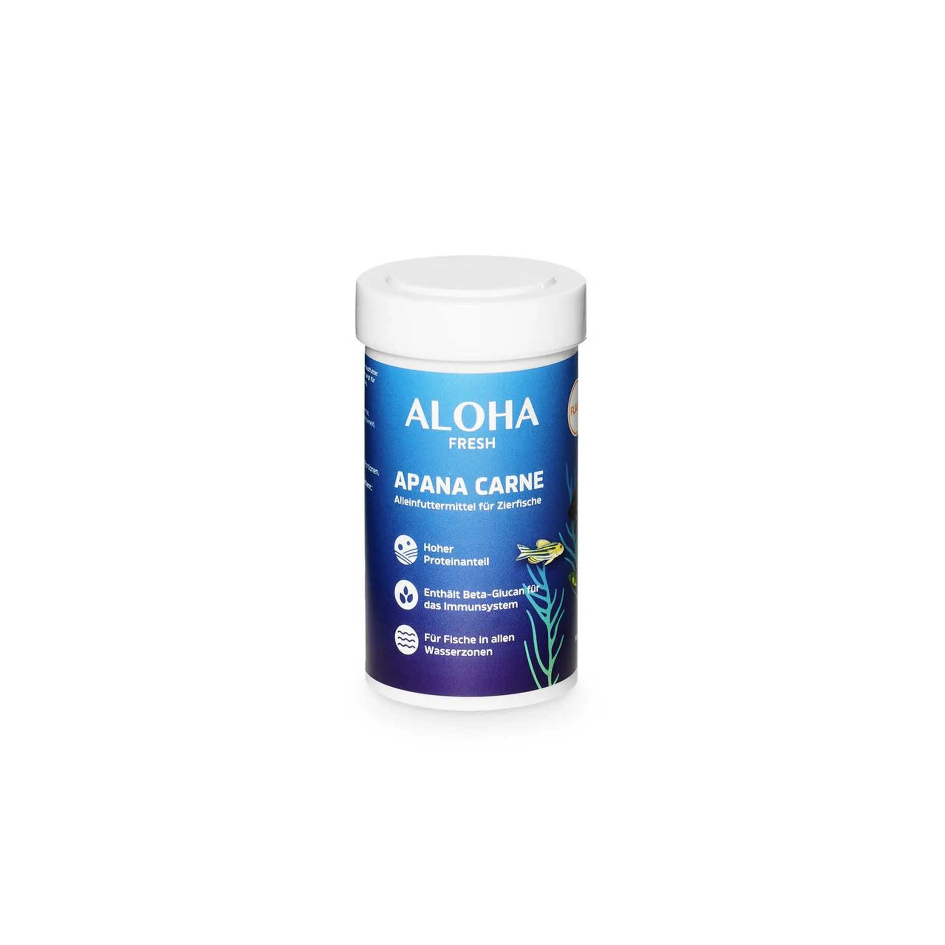 Aloha Fresh Apana Carne Flakes Aquarium Flockenfutter 100 ml / 20 g