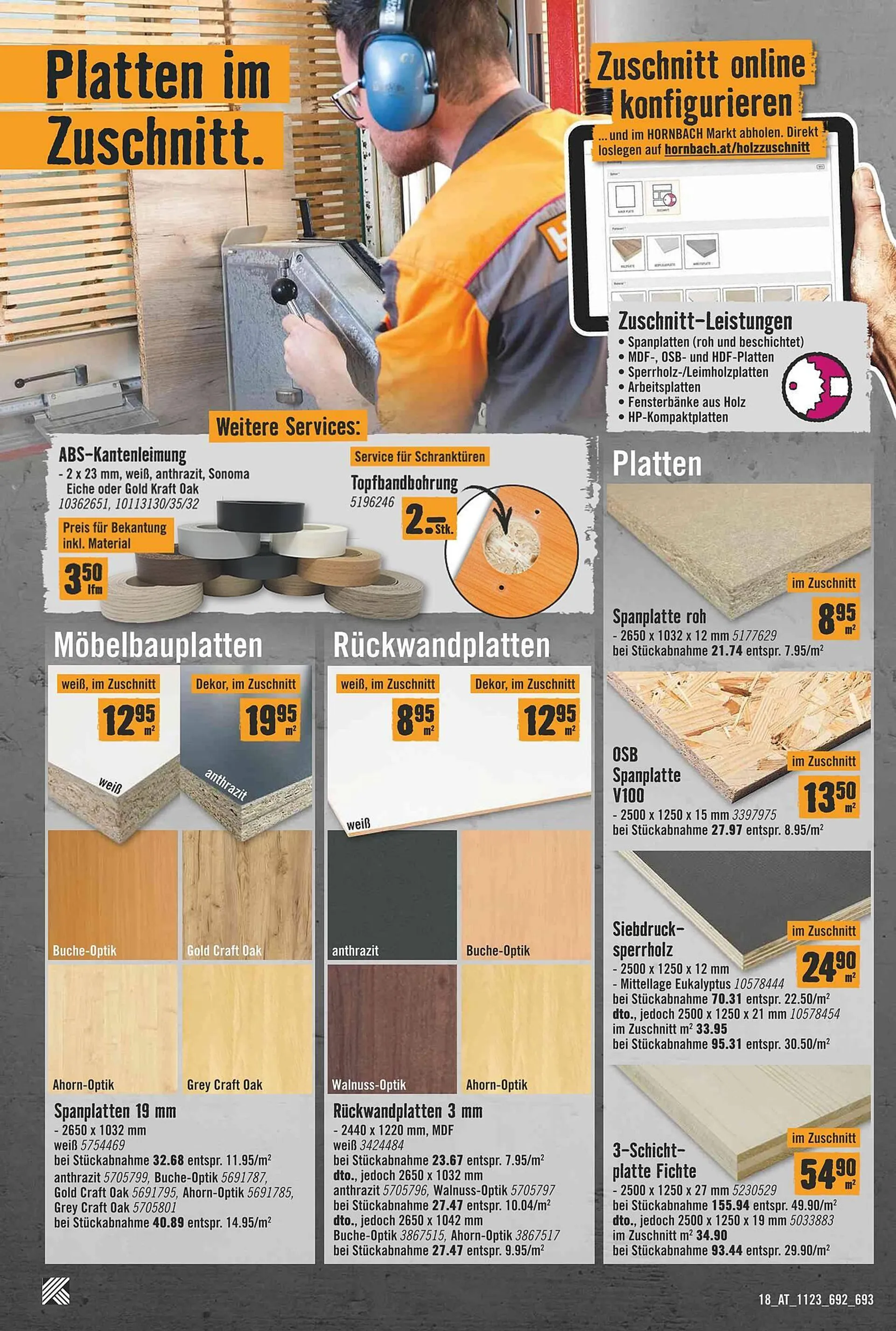 Hornbach Flugblatt von 6. Dezember bis 22. Dezember 2023 - Flugblätt seite  22