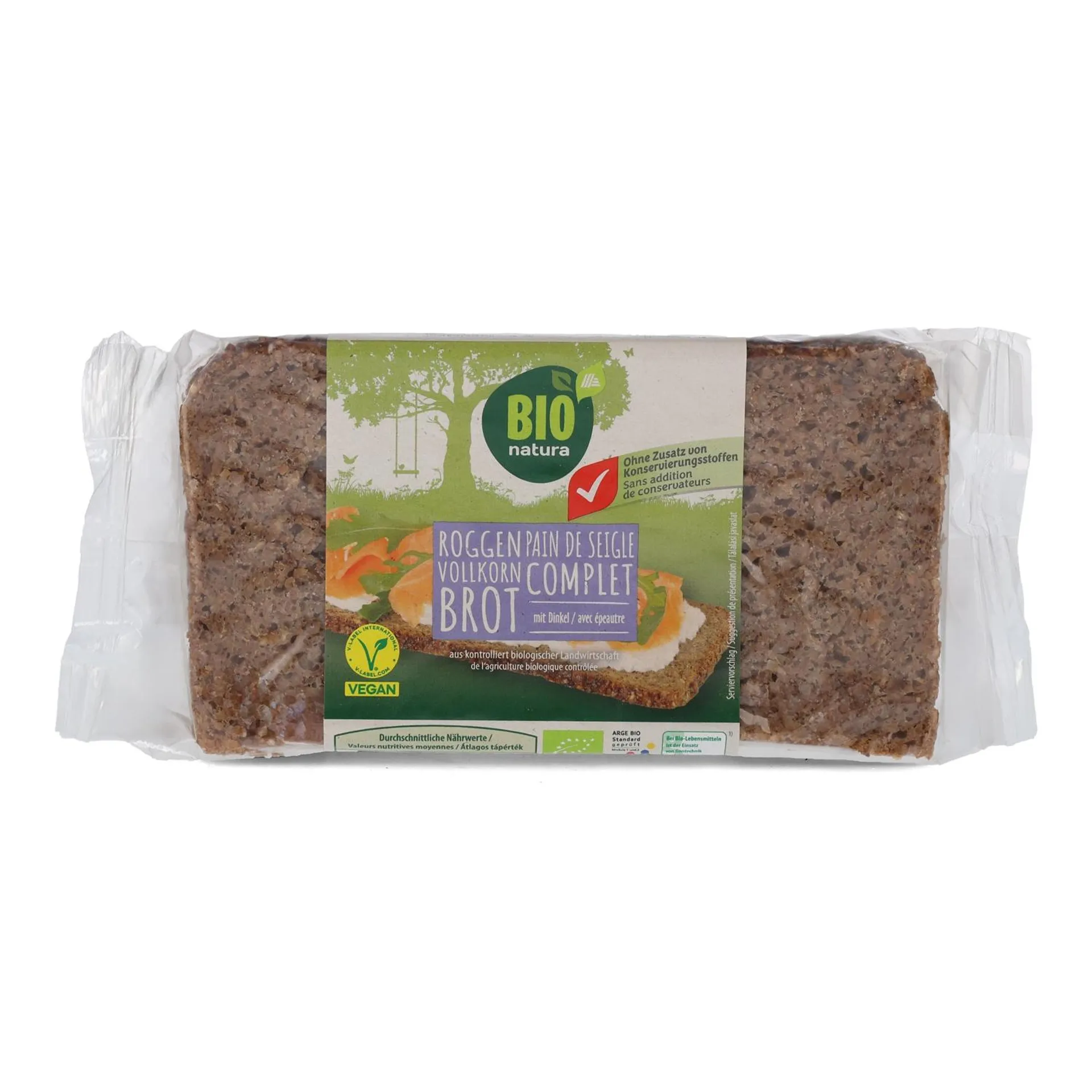 BIO NATURA BIO-Vollkornbrot, Dinkel