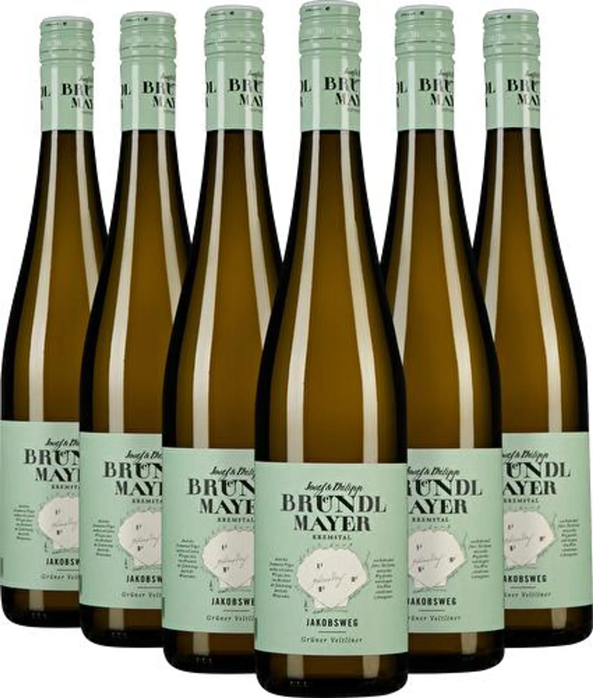 6er-Set: Grüner Veltliner Jakobsweg Kremstal 2022