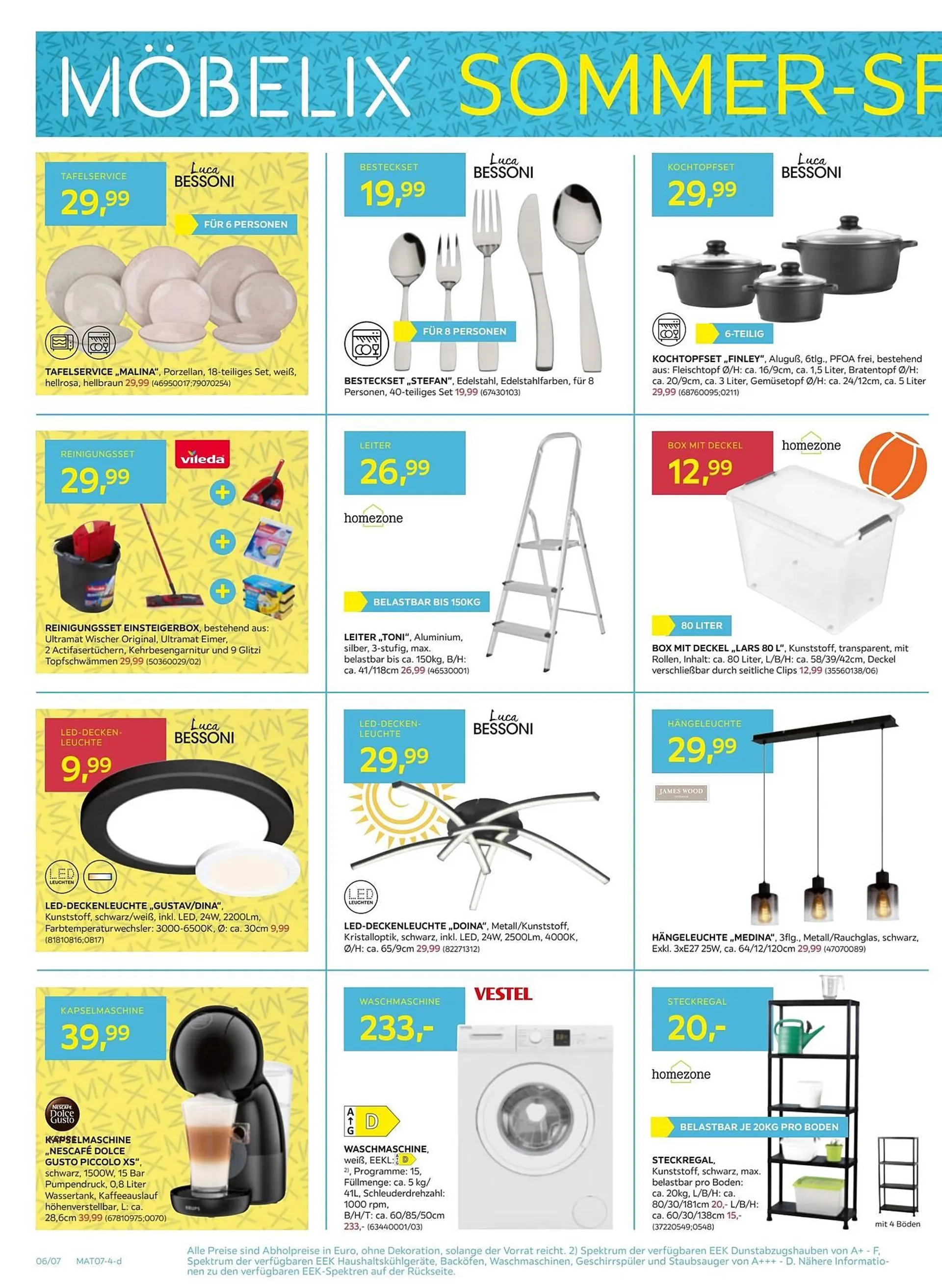 Möbelix Flugblatt von 21. Juli bis 30. Juli 2024 - Flugblätt seite  6