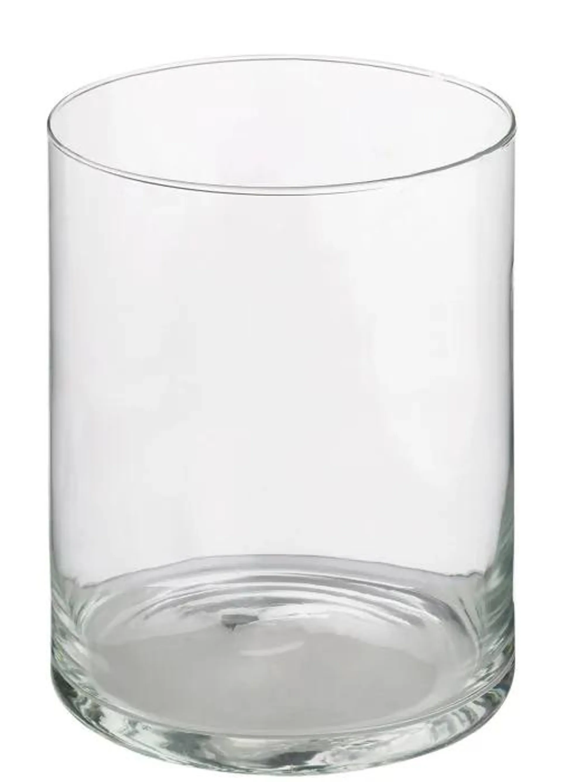 Glas-Vase Zylinder, 15 x 20 cm