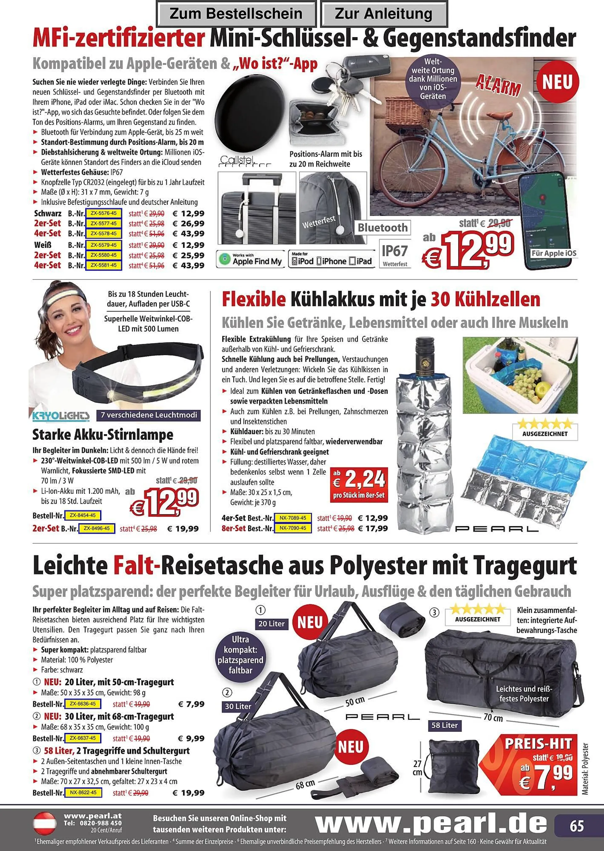 Pearl Flugblatt von 28. Juni bis 31. August 2024 - Flugblätt seite  65