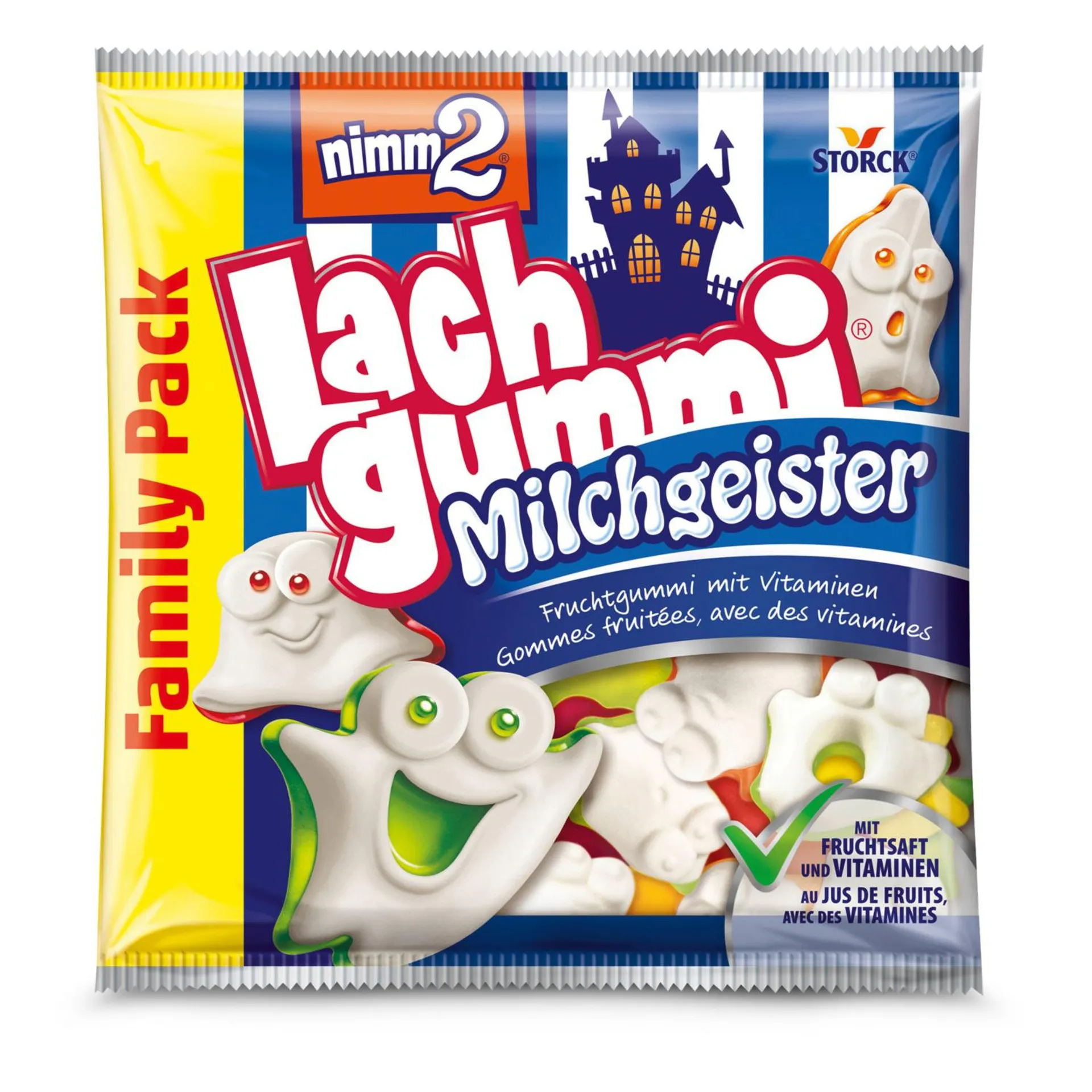 NIMM 2 Lachgummi, Milchgeister