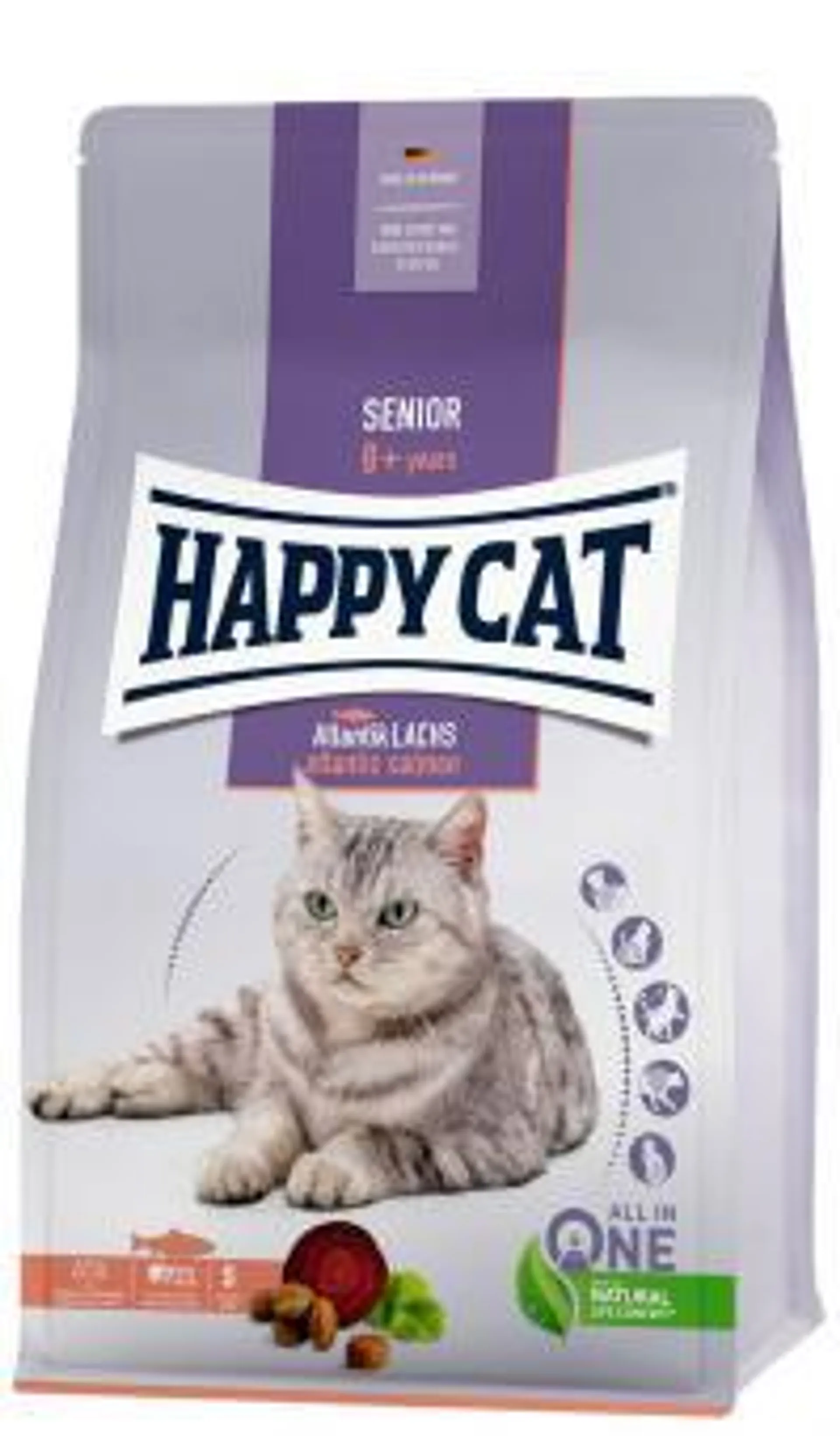 HAPPY CAT Senior 300g mit Atlantik-Lachs